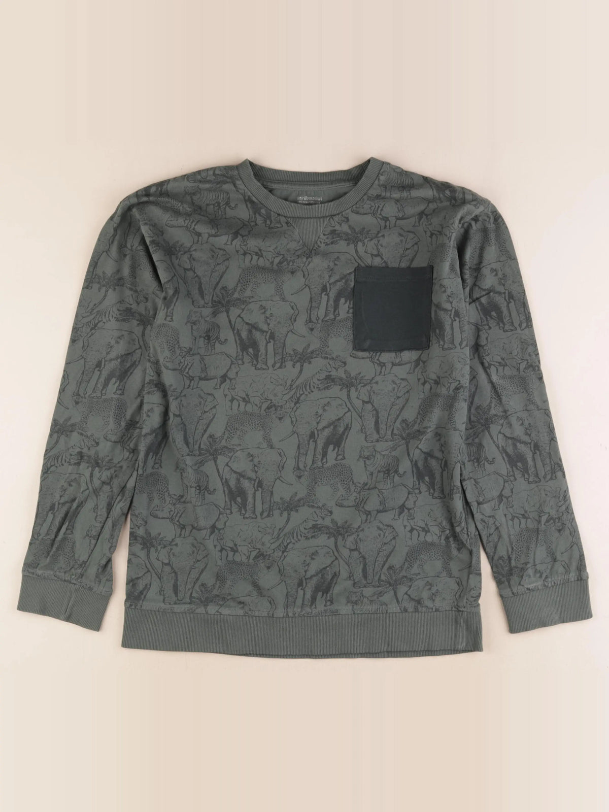Vertbaudet - tee-shirt vert - 12 ans