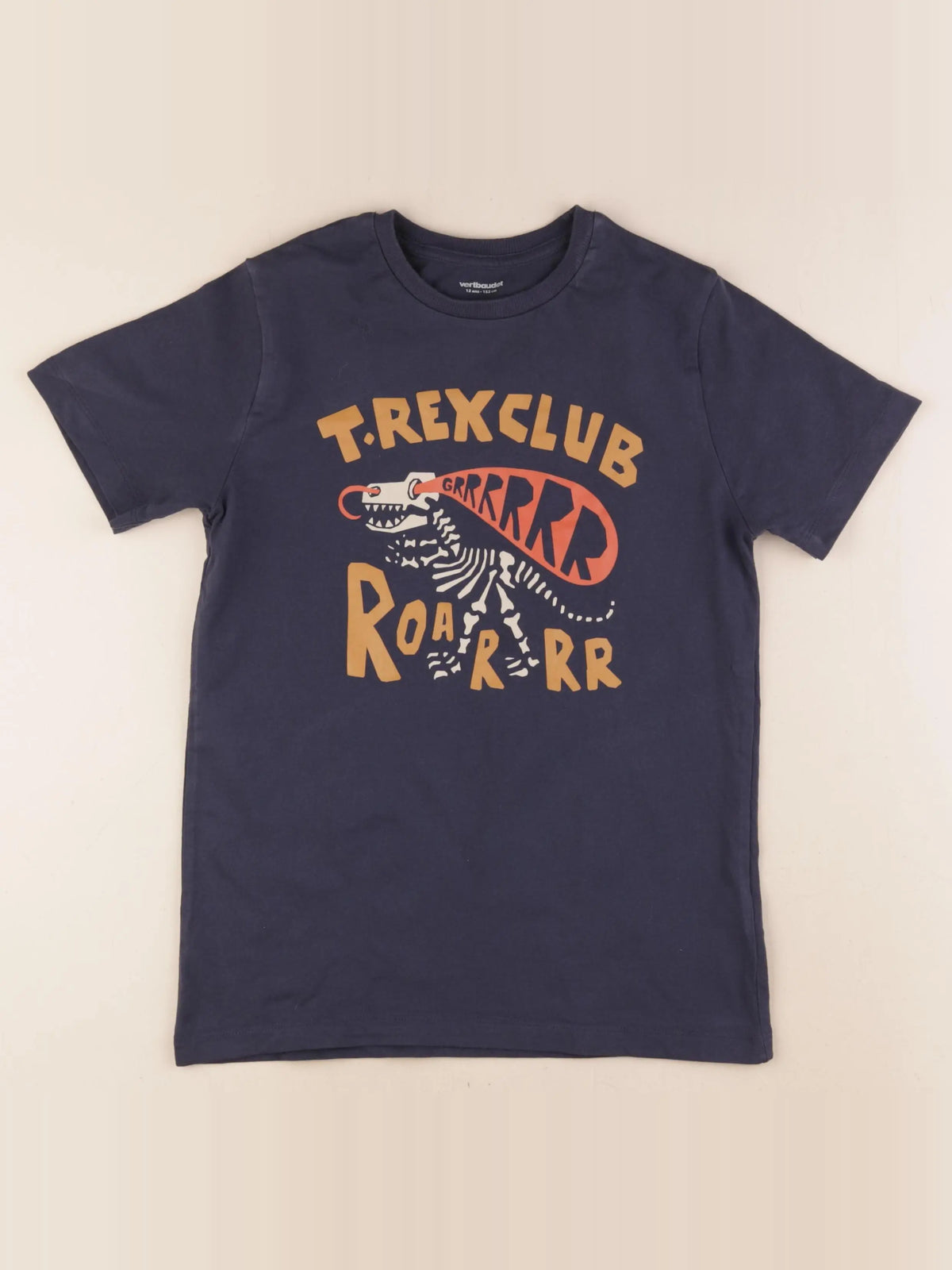 Vertbaudet - tee-shirt bleu - 12 ans