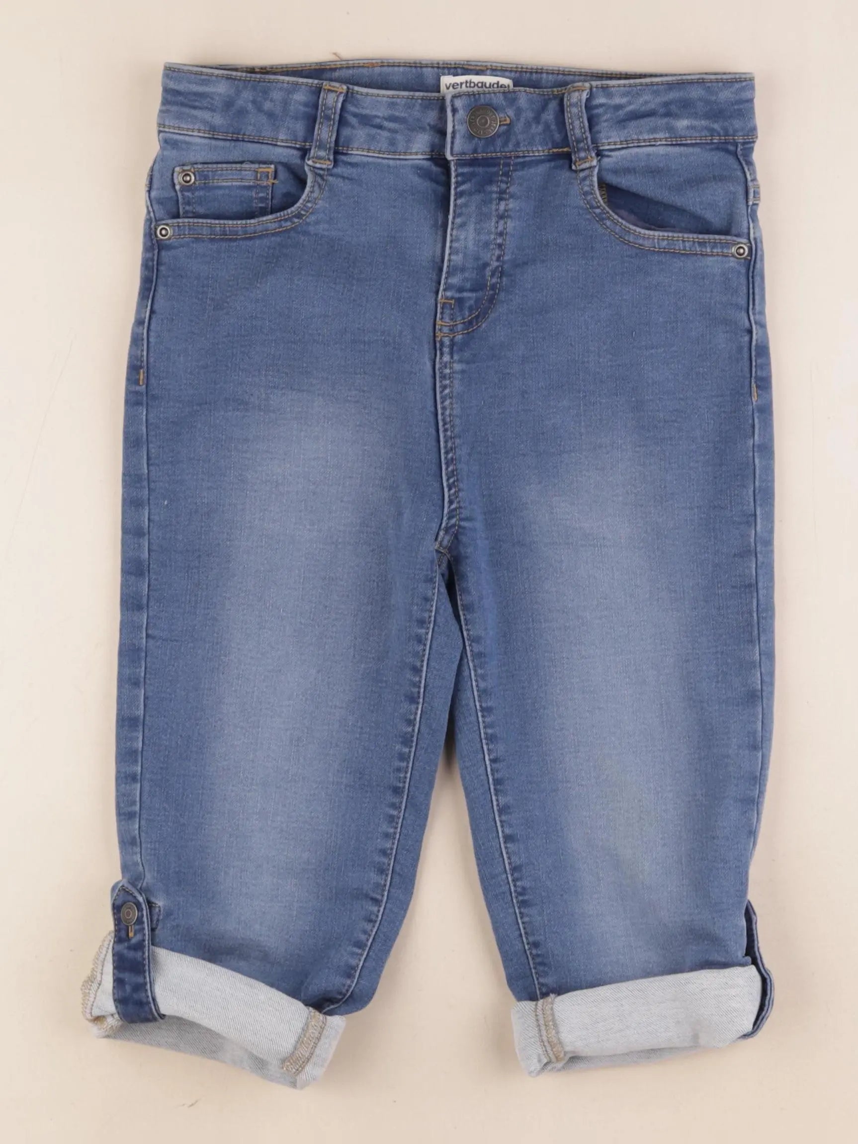 Vertbaudet - short bleu - 10 ans