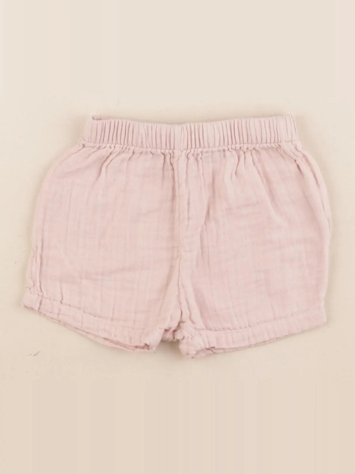 Petit Bateau - short rose - 6 mois