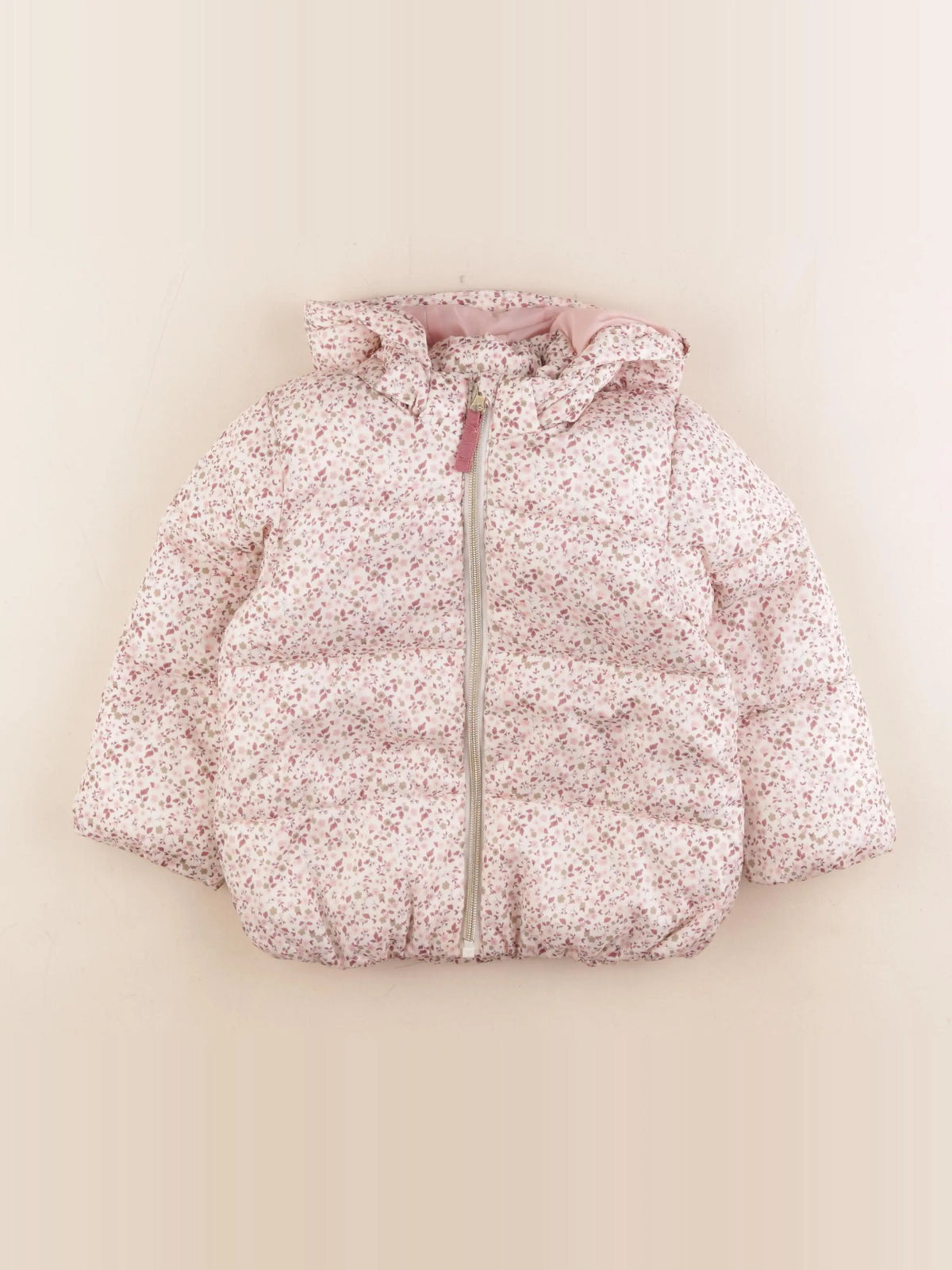 H&M - doudoune rose - 18/24 mois