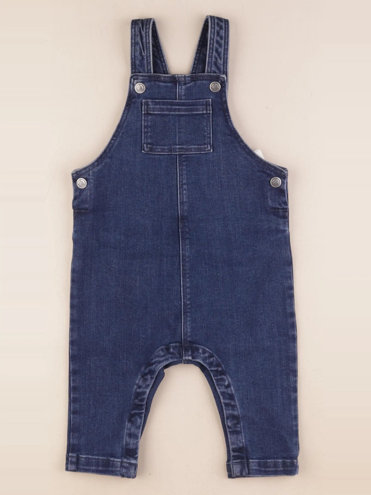 Petit Bateau - salopette bleu - 18 mois