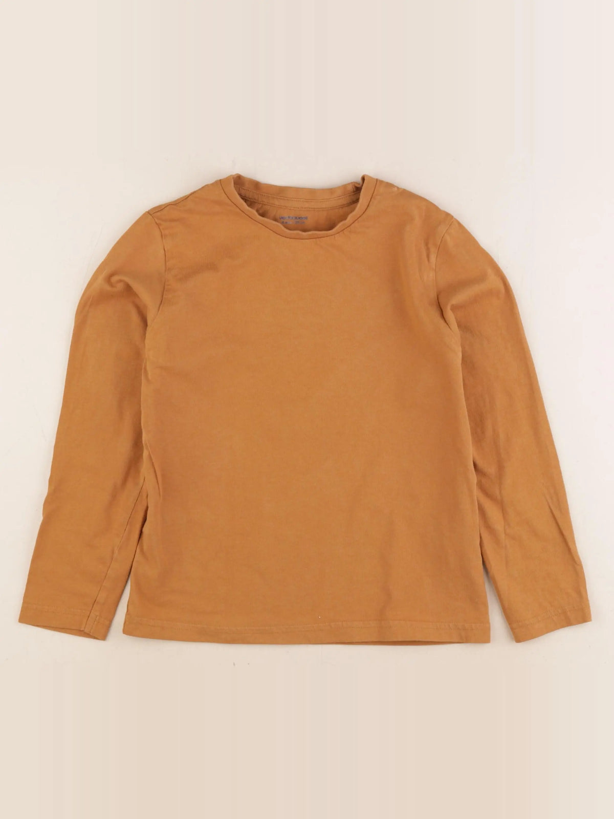 Vertbaudet - tee-shirt marron - 8 ans
