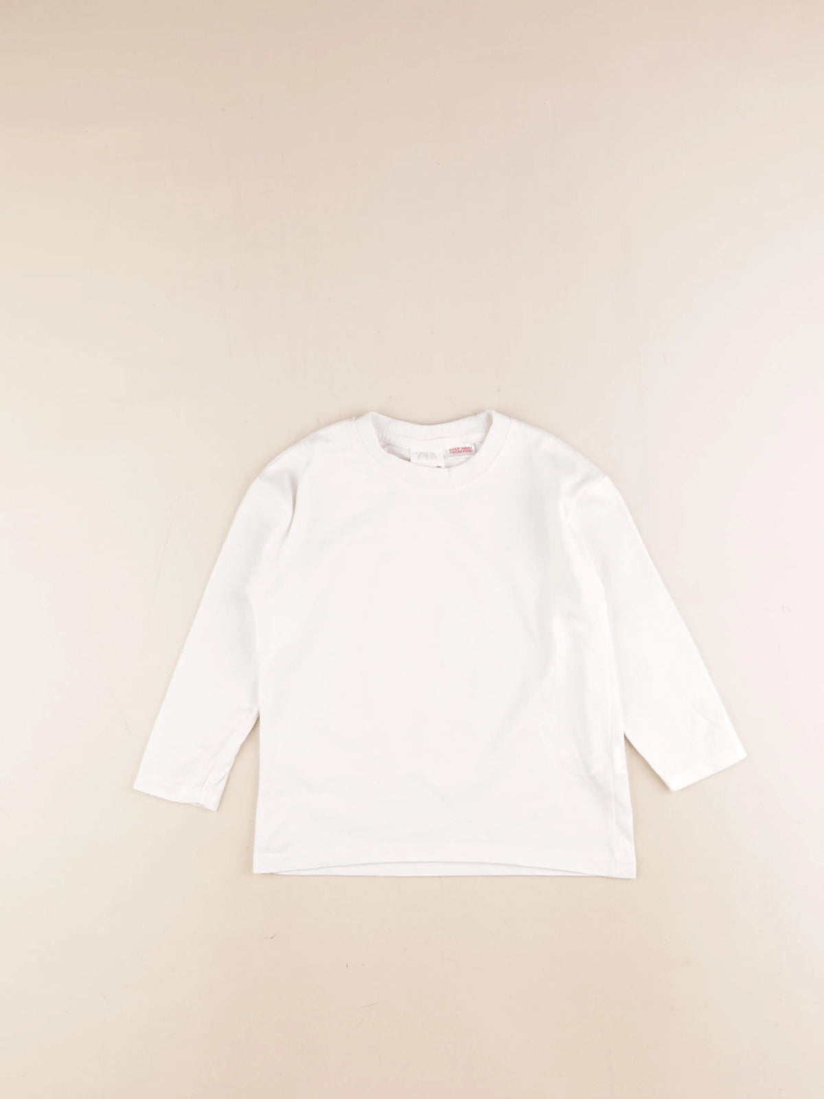 Zara - tee-shirt blanc - 3 ans