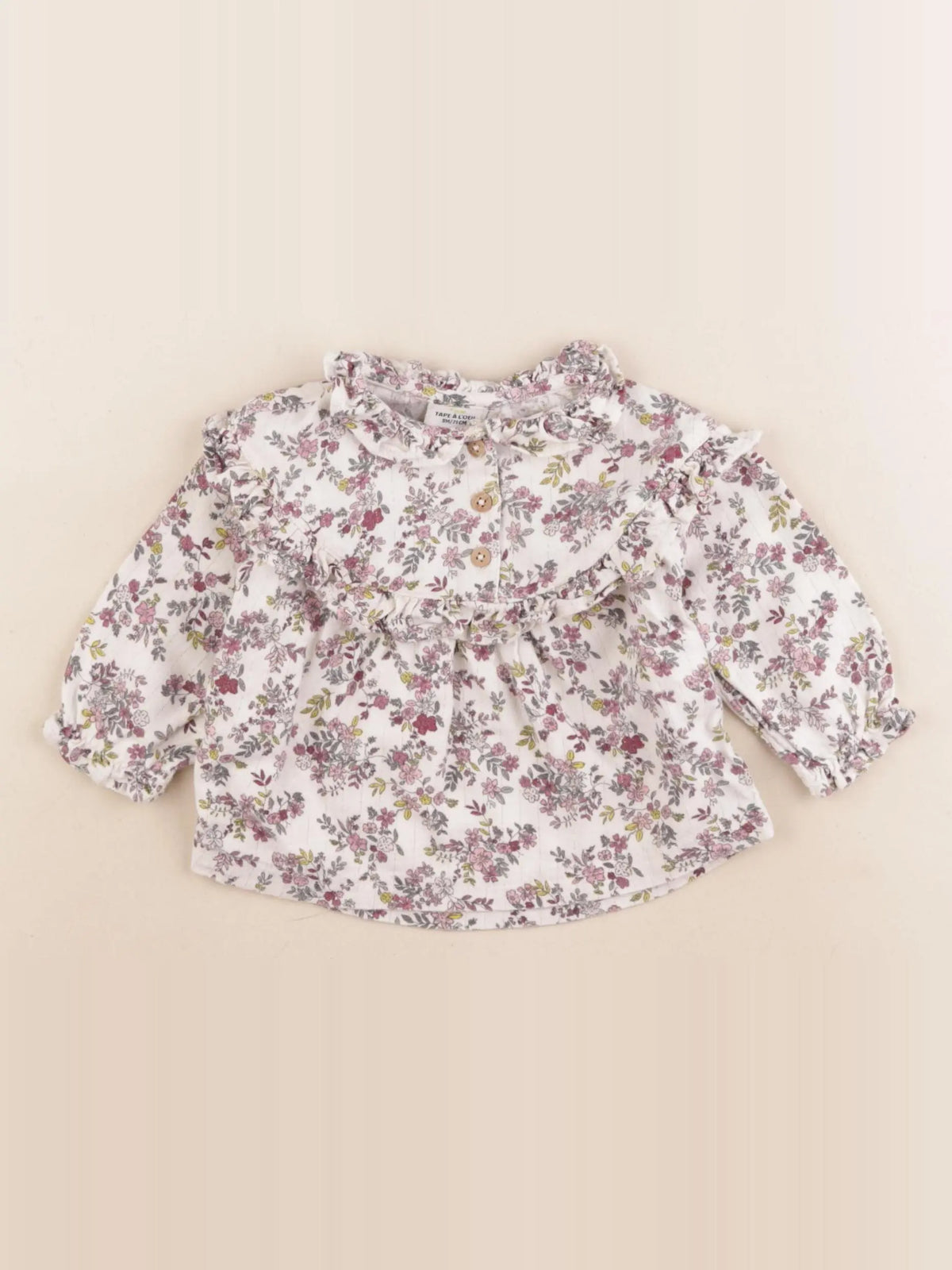Tape à l'oeil - blouse multicolore - 9 mois