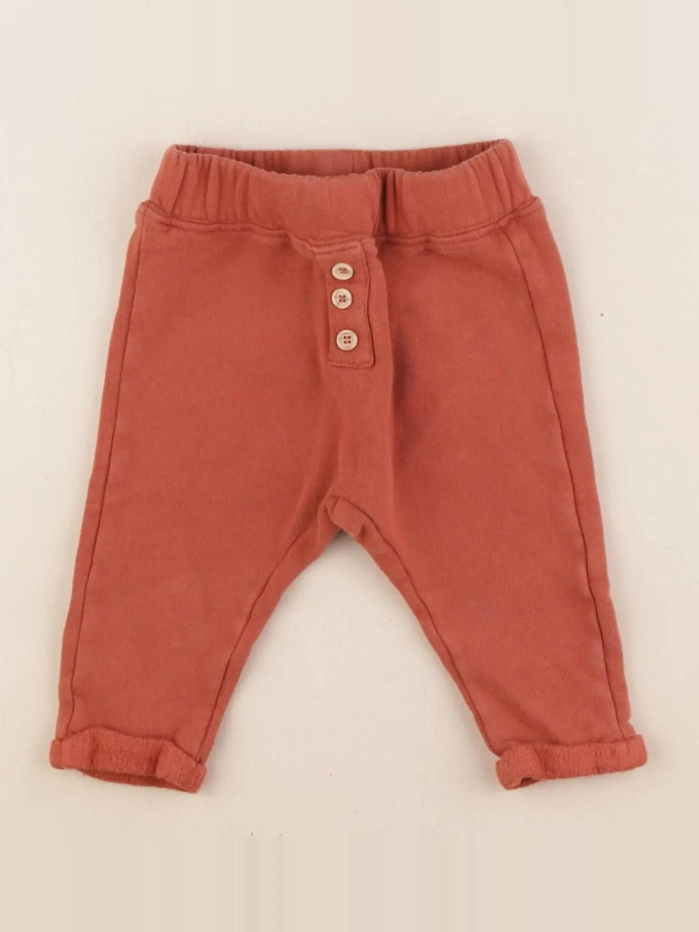 Moulin Roty - sarouel doublé marron - 6 mois