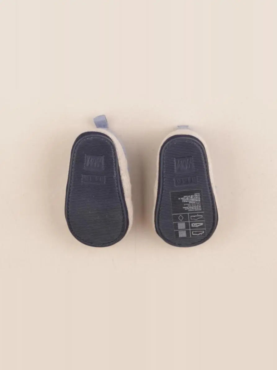 H&M - chaussons bleu - pointure 15