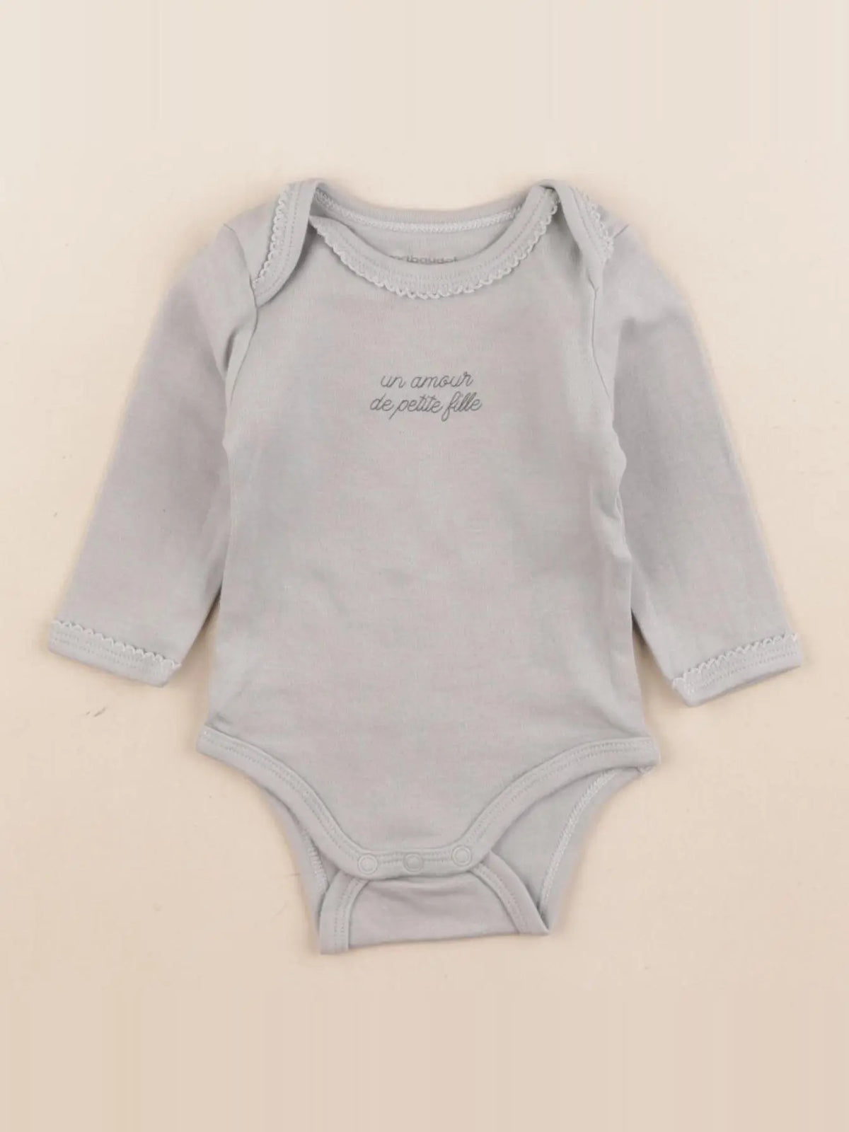 Vertbaudet - body vert - 3 mois