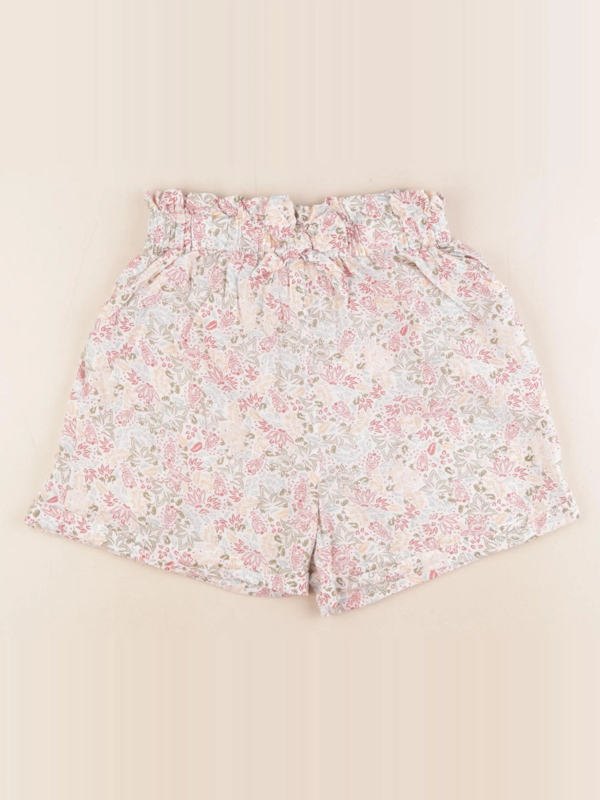 Vertbaudet - short multicolore - 12 ans