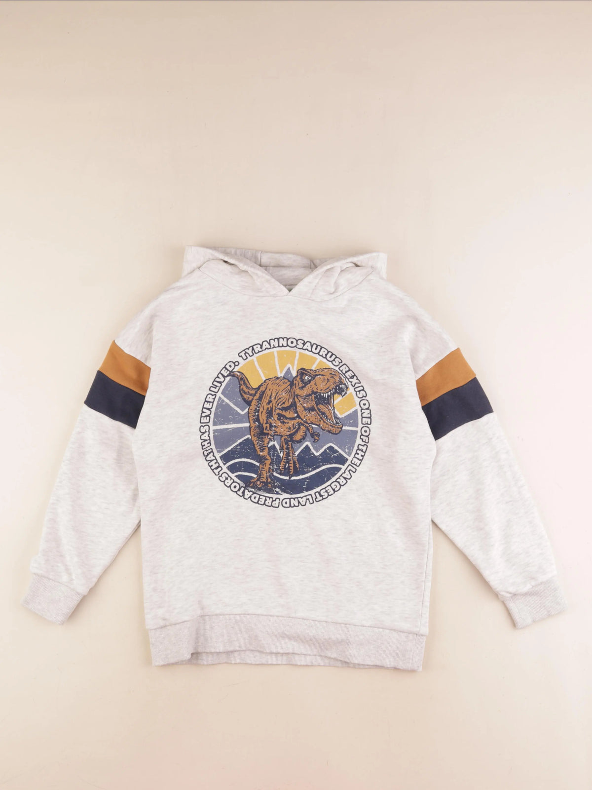 Vertbaudet - sweat gris, multicolore - 10 ans
