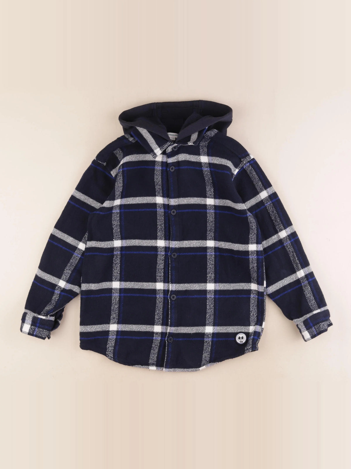 Vertbaudet - chemise bleu - 10 ans