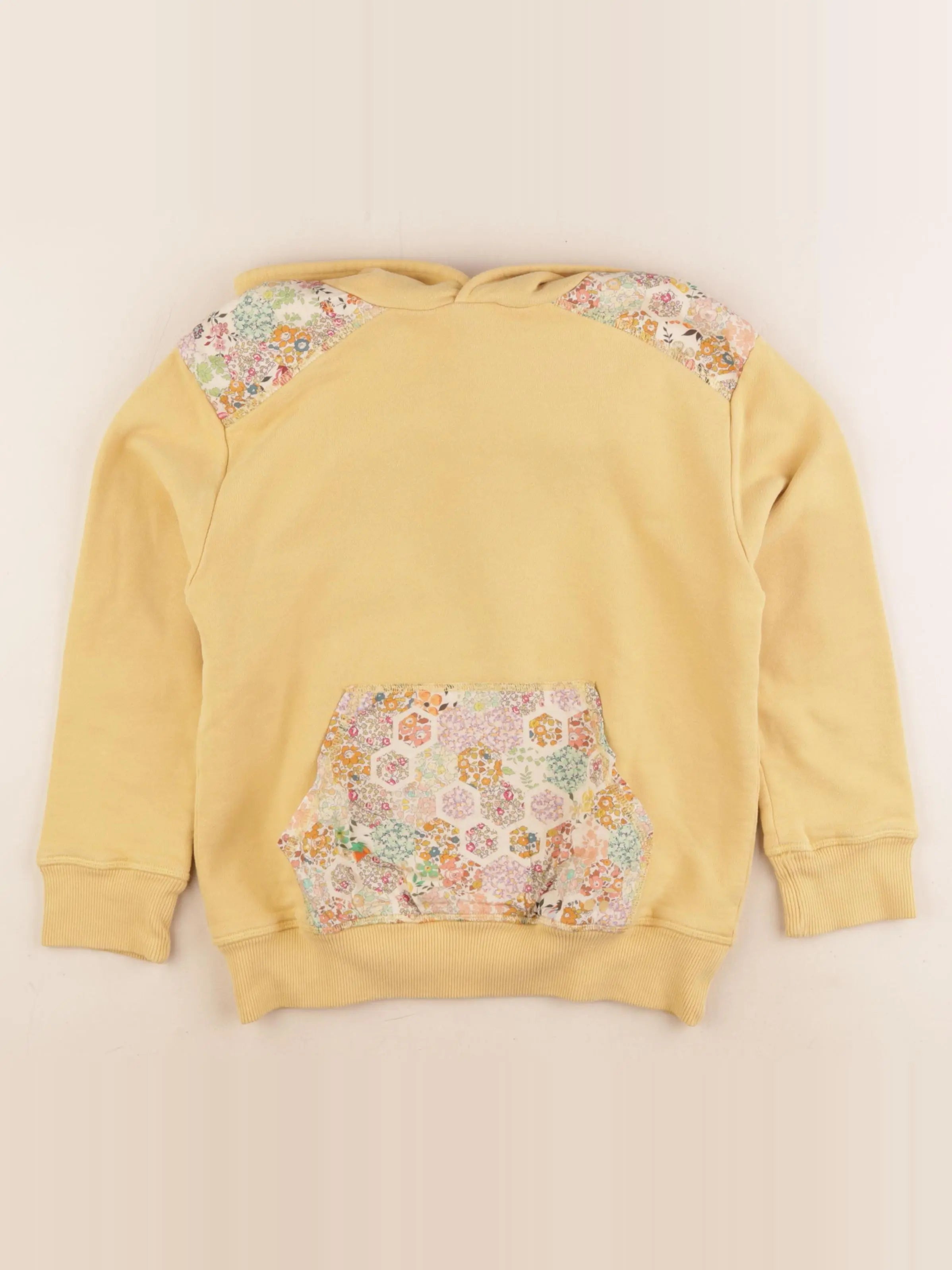 Bonpoint - sweat jaune - 8 ans