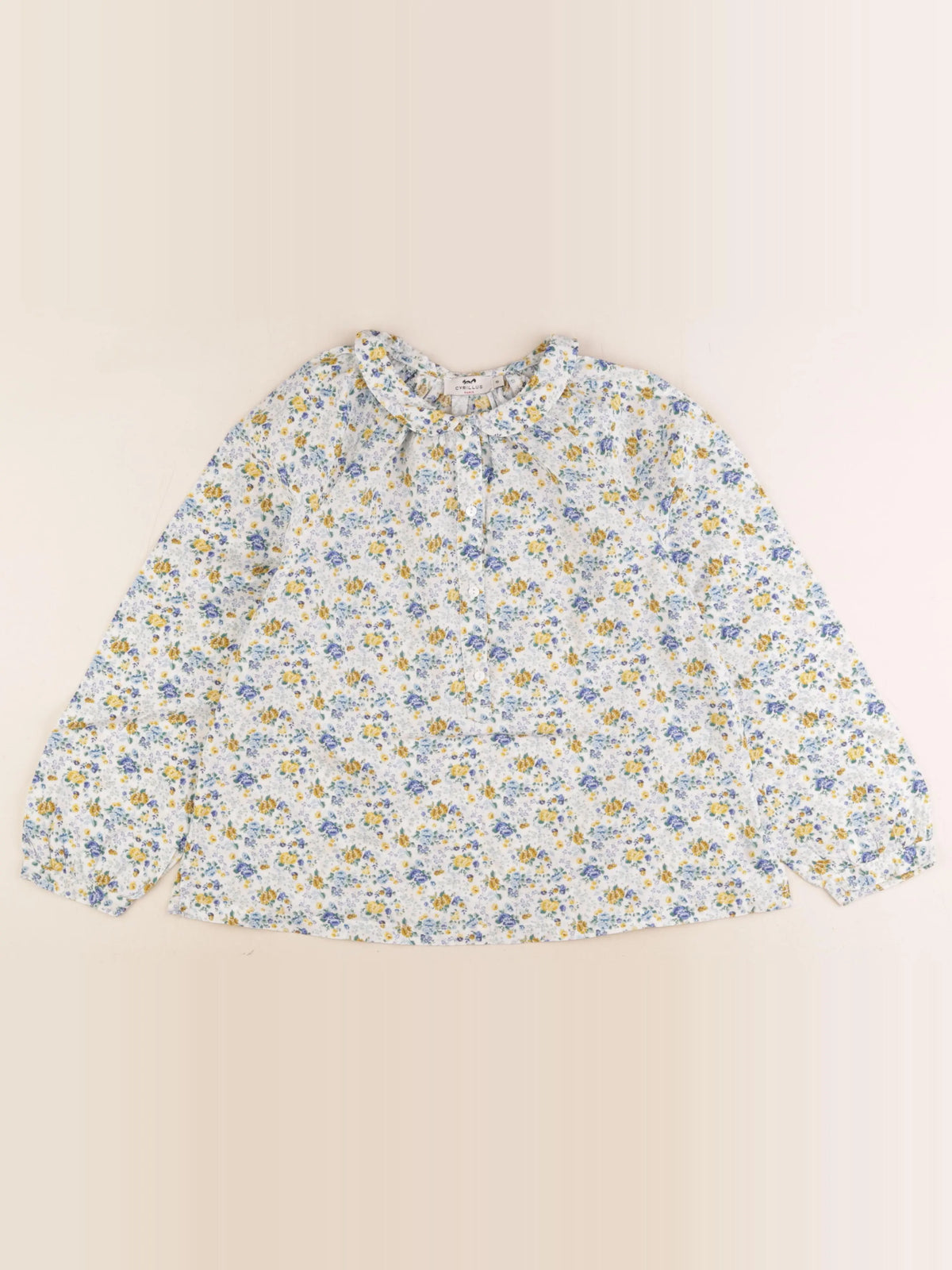 Cyrillus - blouse multicolore - 10 ans