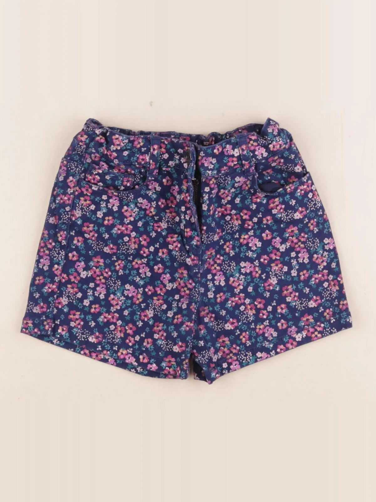 Vertbaudet - short multicolore - 7 ans