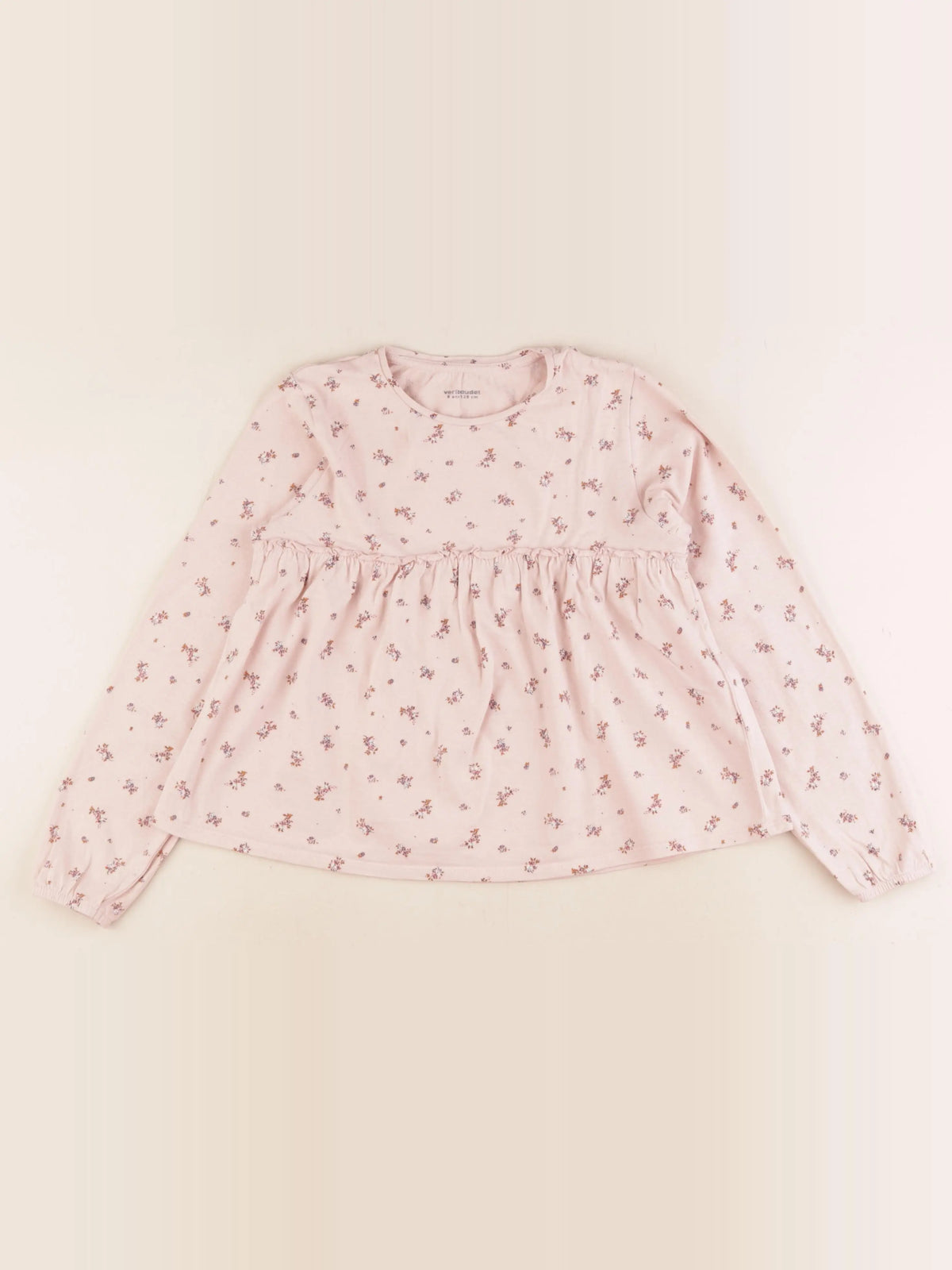 Vertbaudet - tee-shirt rose - 8 ans