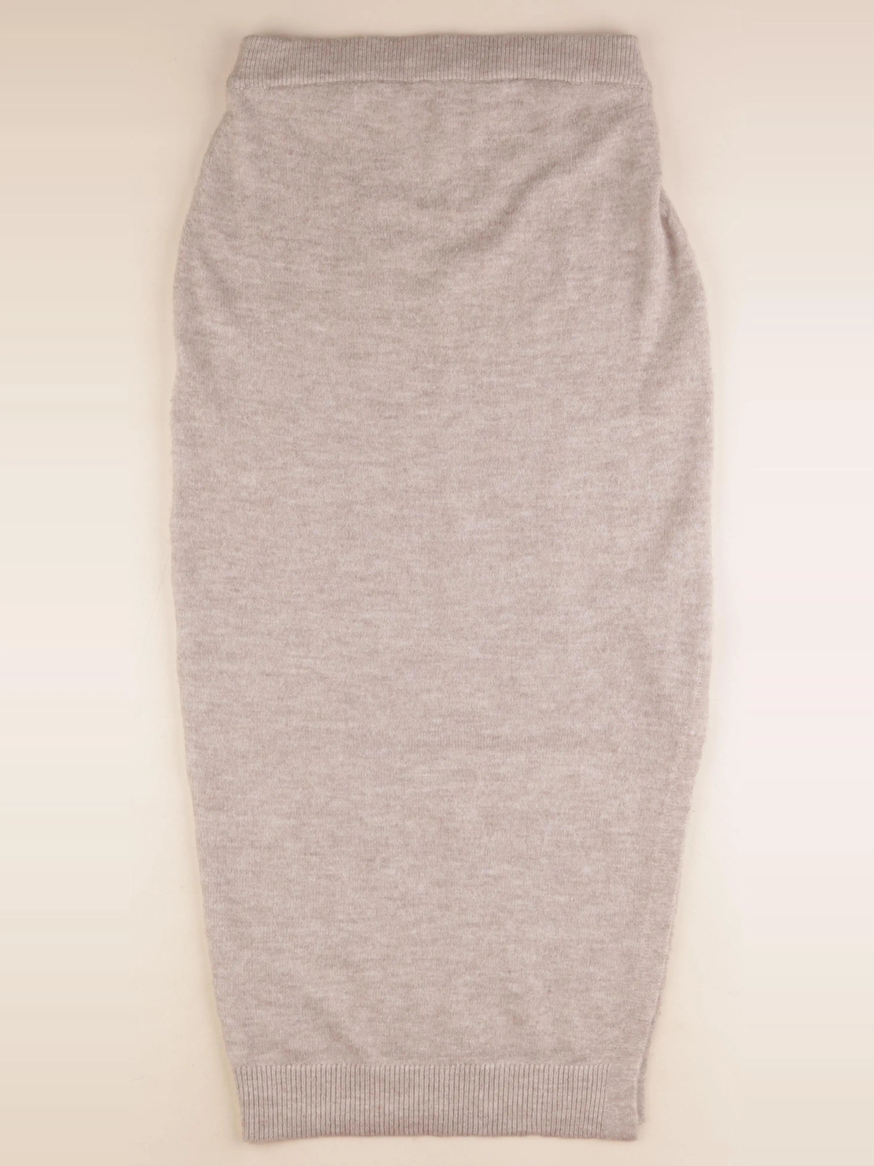 H&M - jupe grossesse beige - s