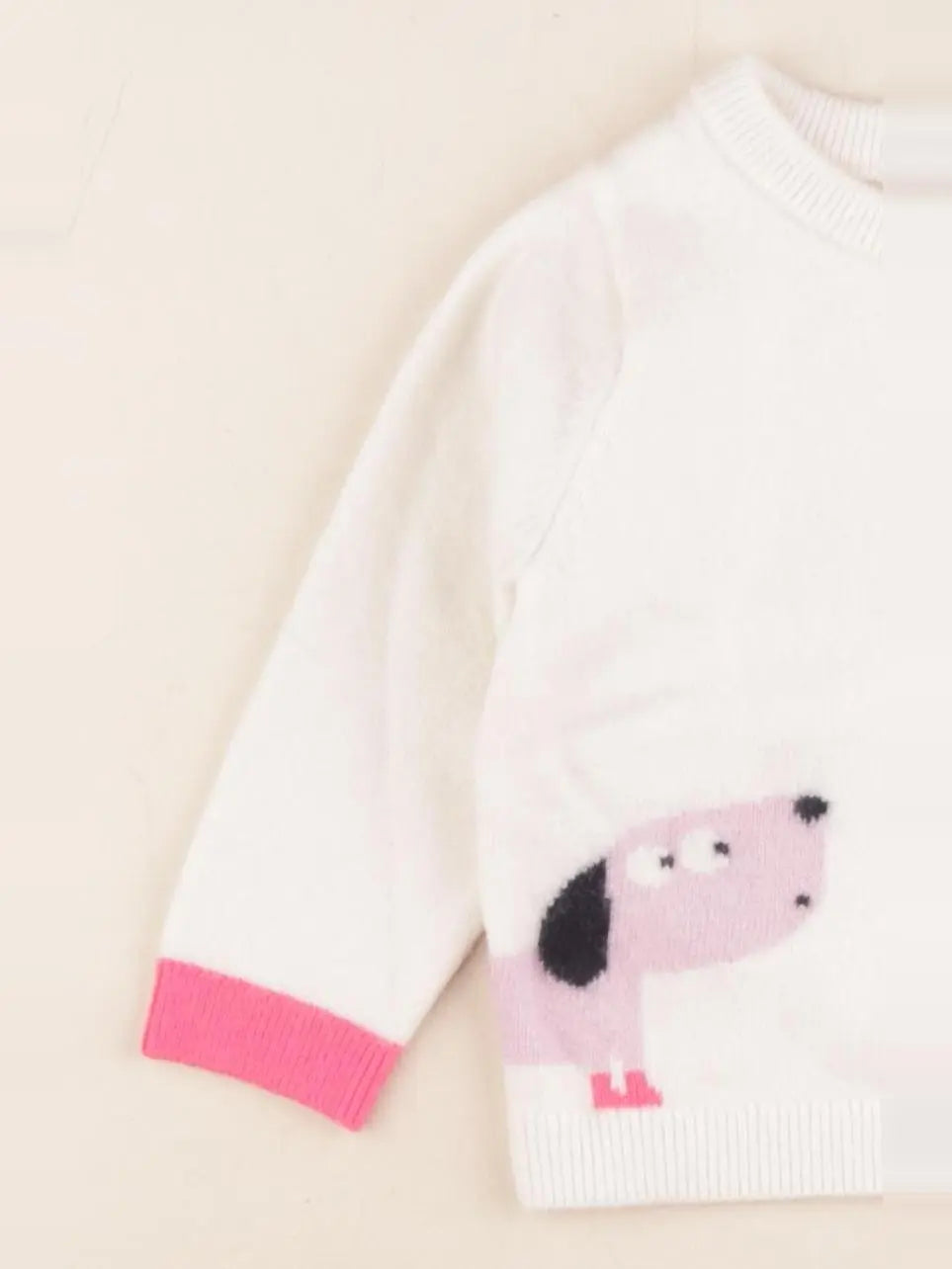 Jacadi - pull blanc - 18 mois