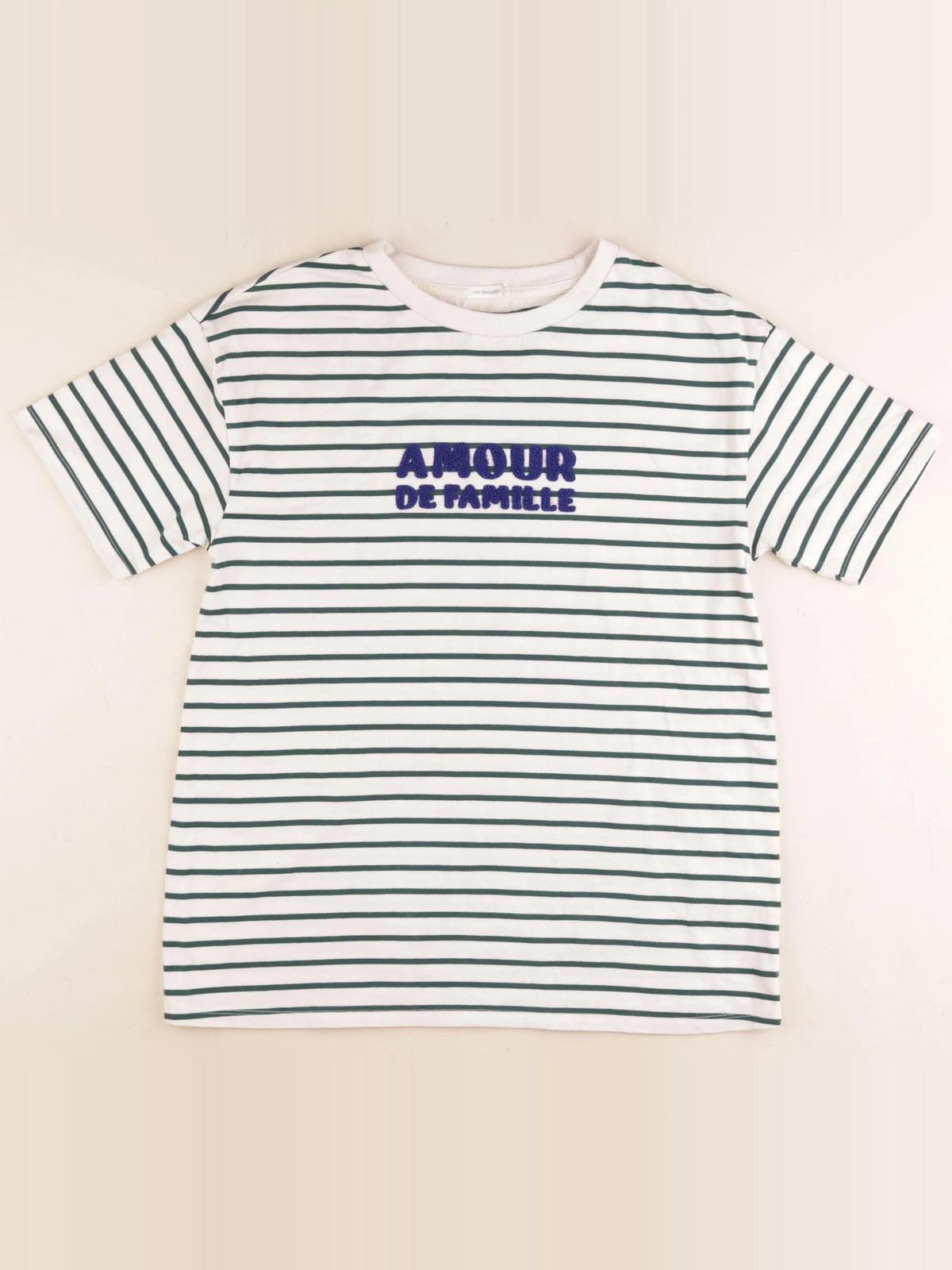 Vertbaudet - tee-shirt grossesse blanc, vert - 34 à 36