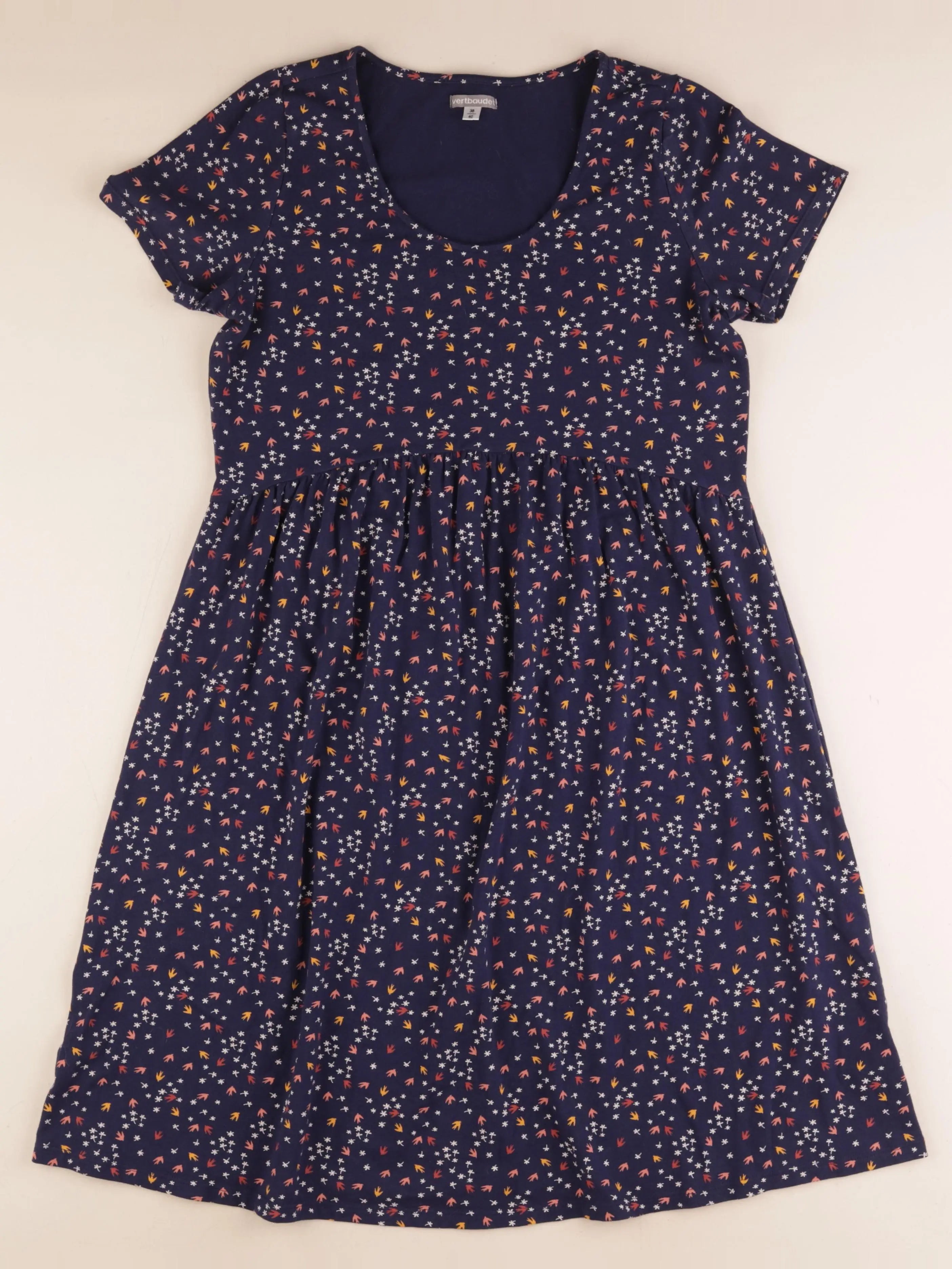 Vertbaudet - robe grossesse multicolore - 38 à 40