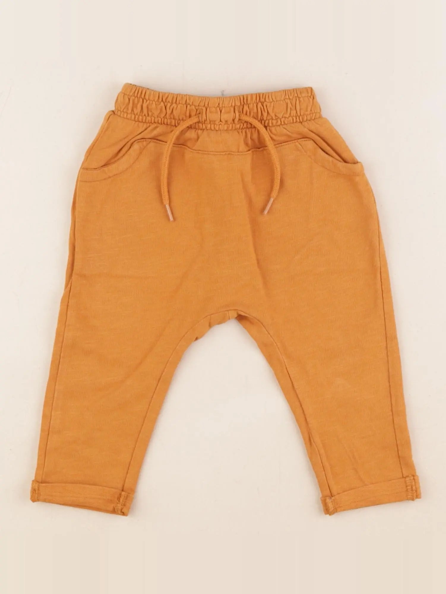 Vertbaudet - pantalon orange - 36 mois