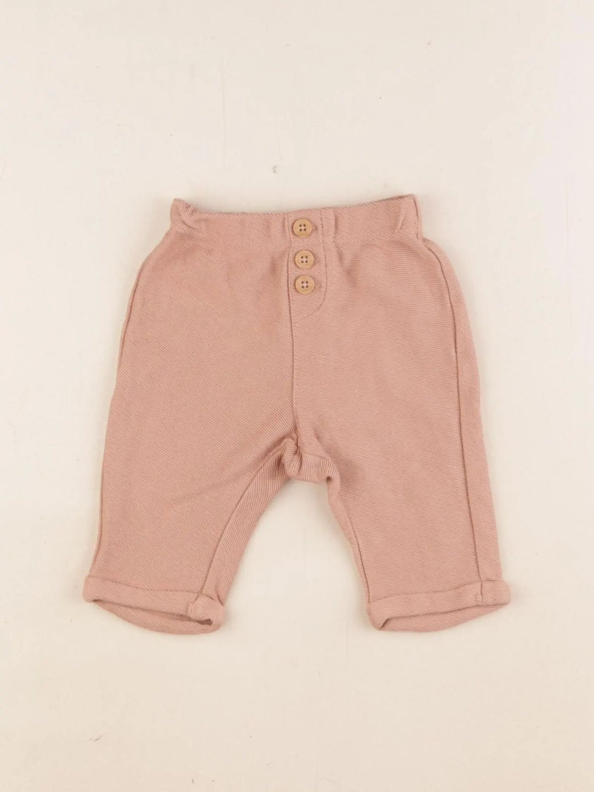 Vertbaudet - pantalon marron - 3 mois