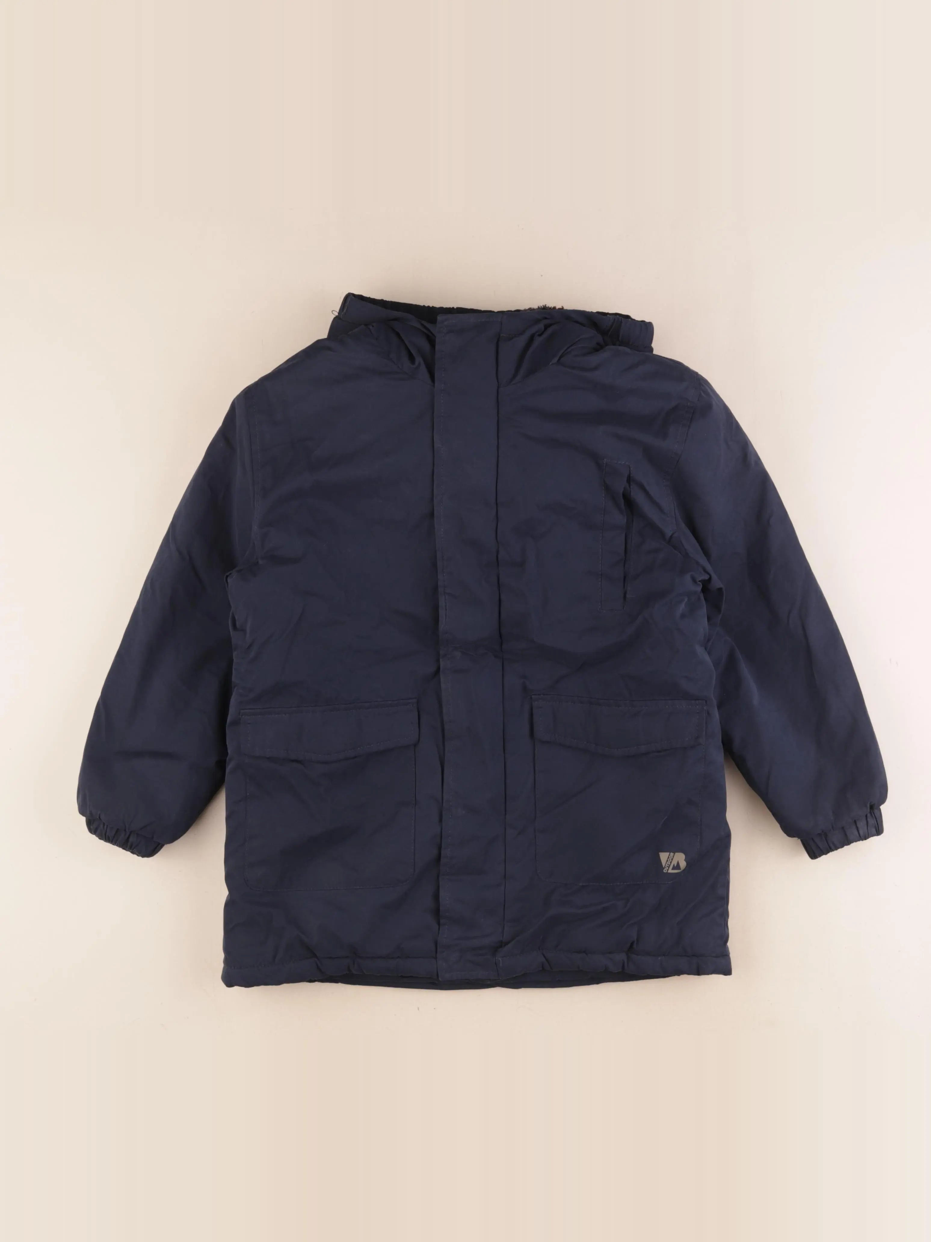 Vertbaudet - manteau bleu - 8 ans