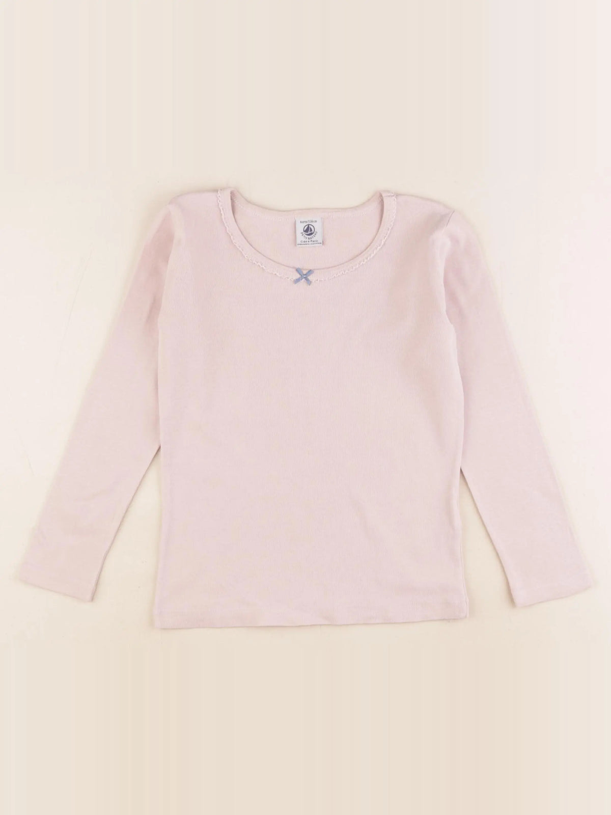 Petit Bateau - maillot de corps rose - 6 ans