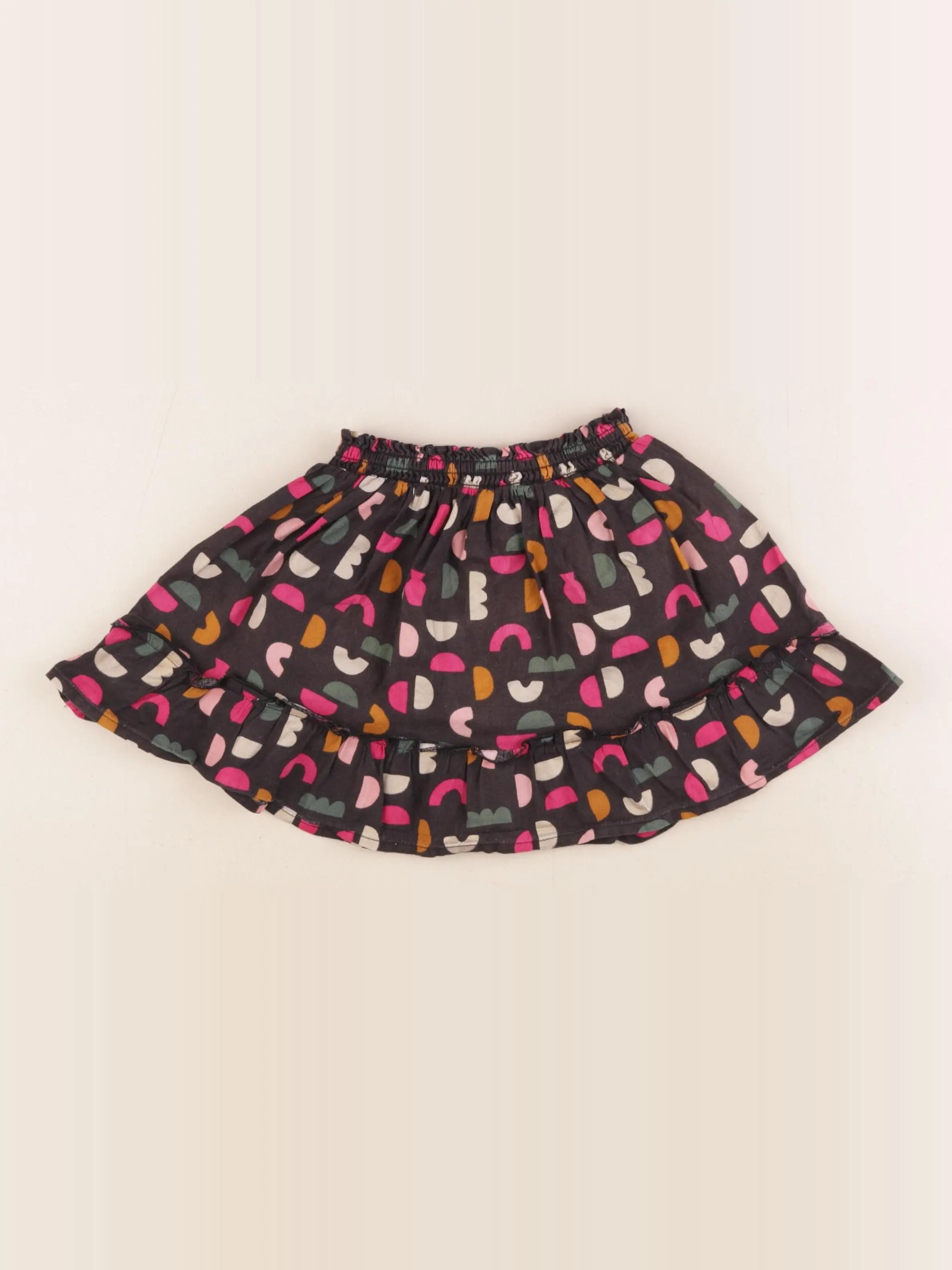 Tape à l'oeil - jupe short multicolore - 2/3 ans