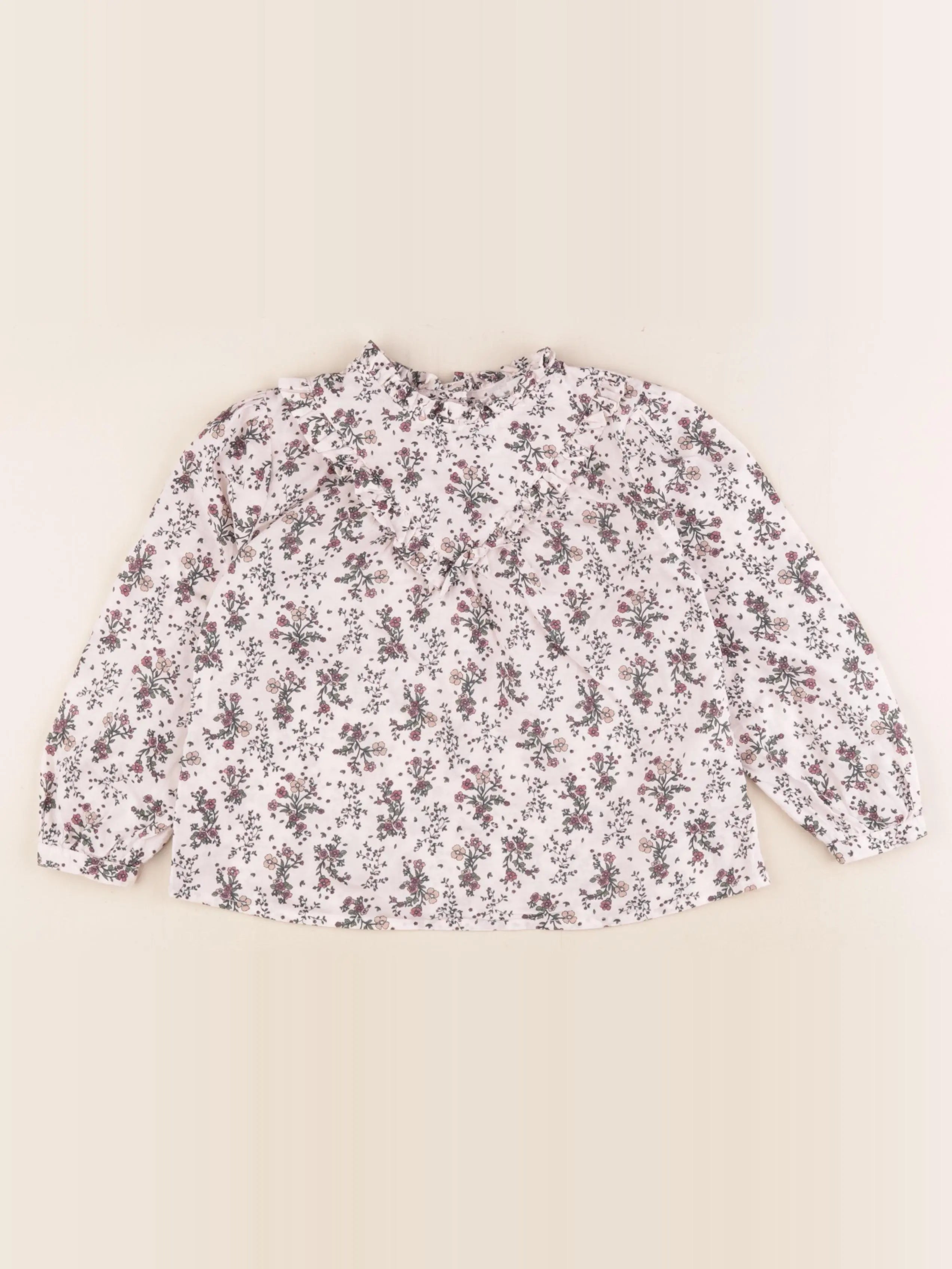 Vertbaudet - blouse rose - 5 ans