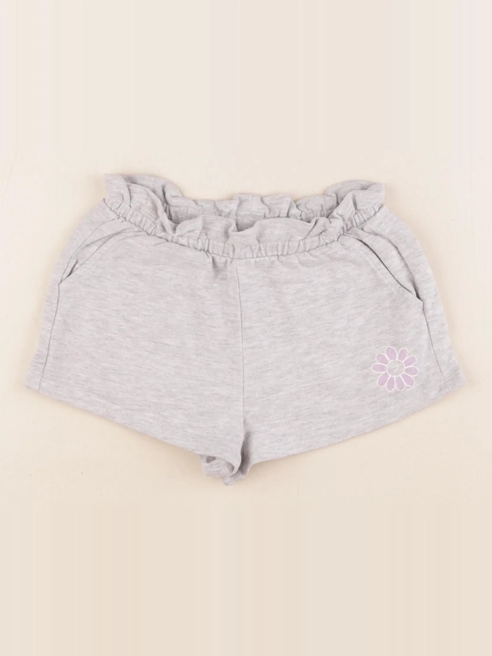 Vertbaudet - short gris - 5 ans
