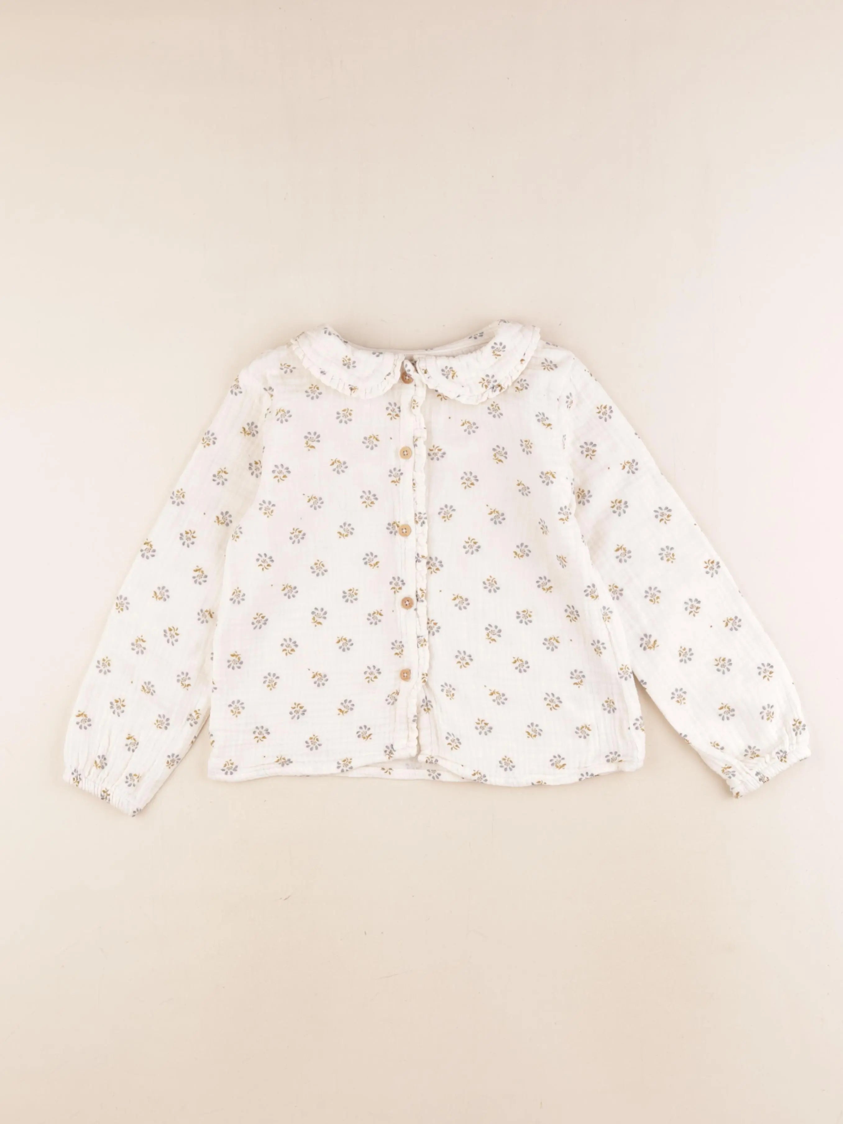 Vertbaudet - blouse blanc - 5 ans