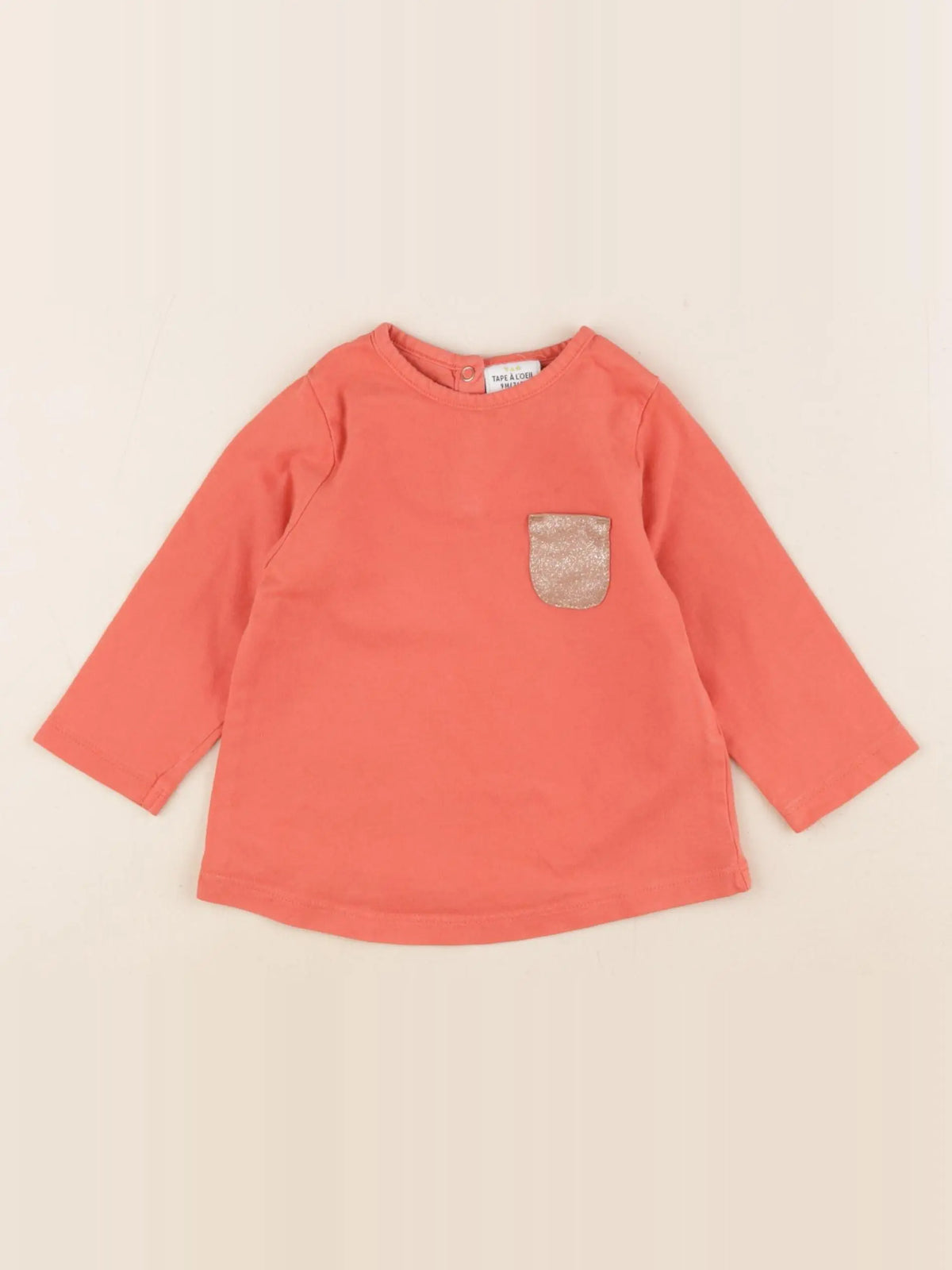 Tape à l'oeil - tee-shirt rose - 9 mois