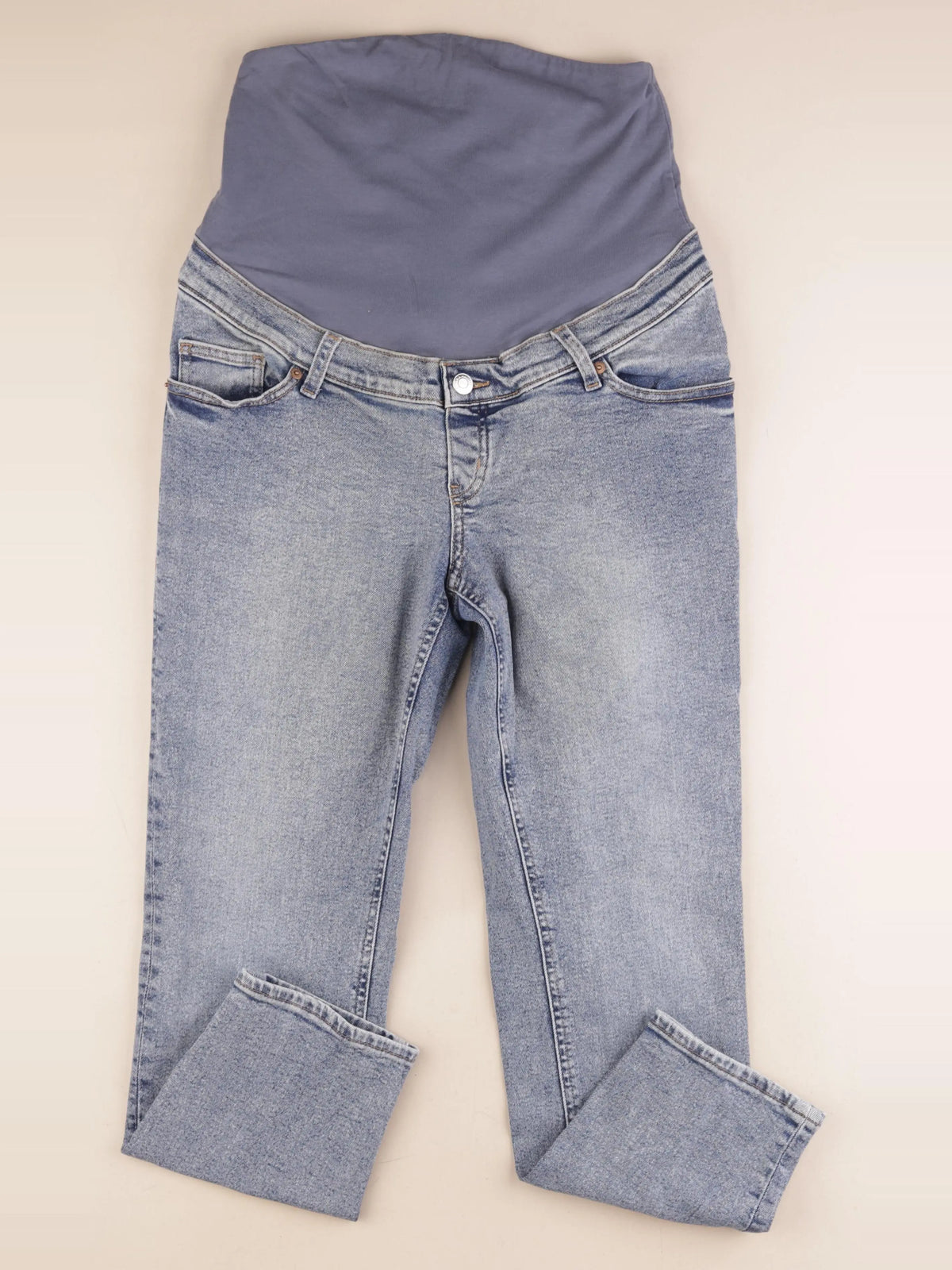 H&M - jean grossesse bleu - 36 à 38