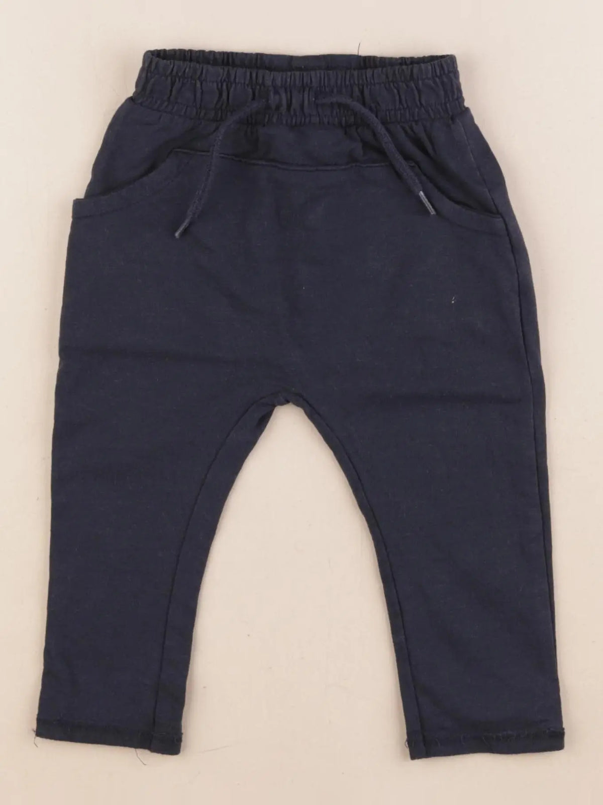 Vertbaudet - sarouel bleu - 6 mois