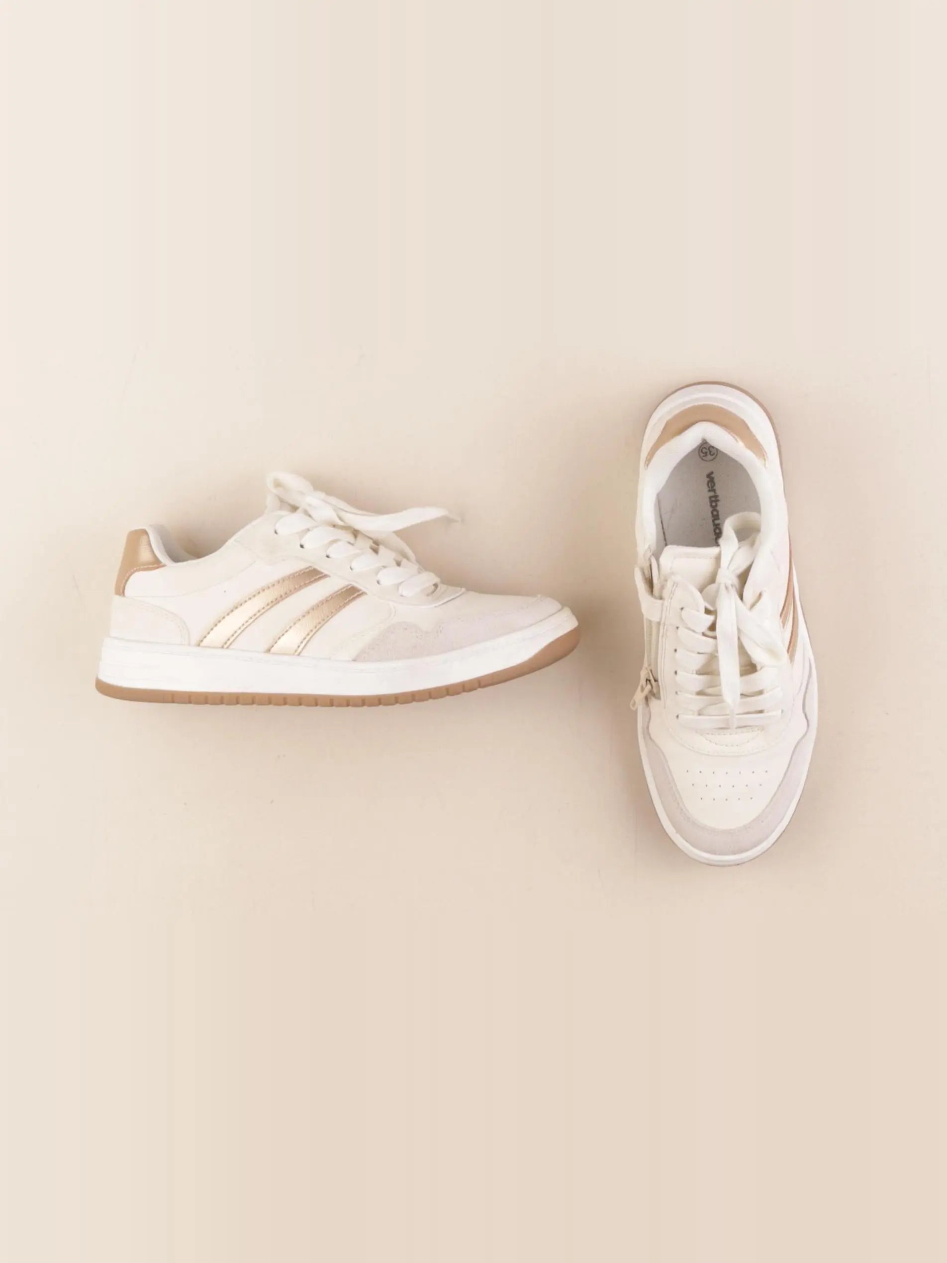 Vertbaudet - baskets blanc - pointure 35