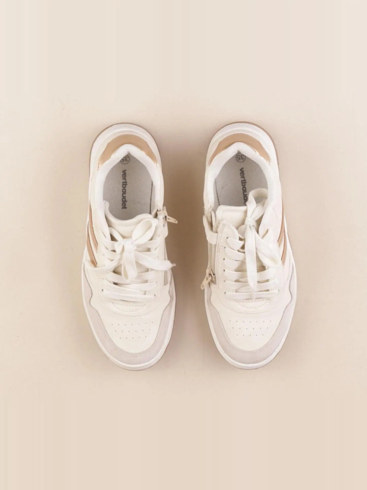 Vertbaudet - baskets blanc - pointure 35