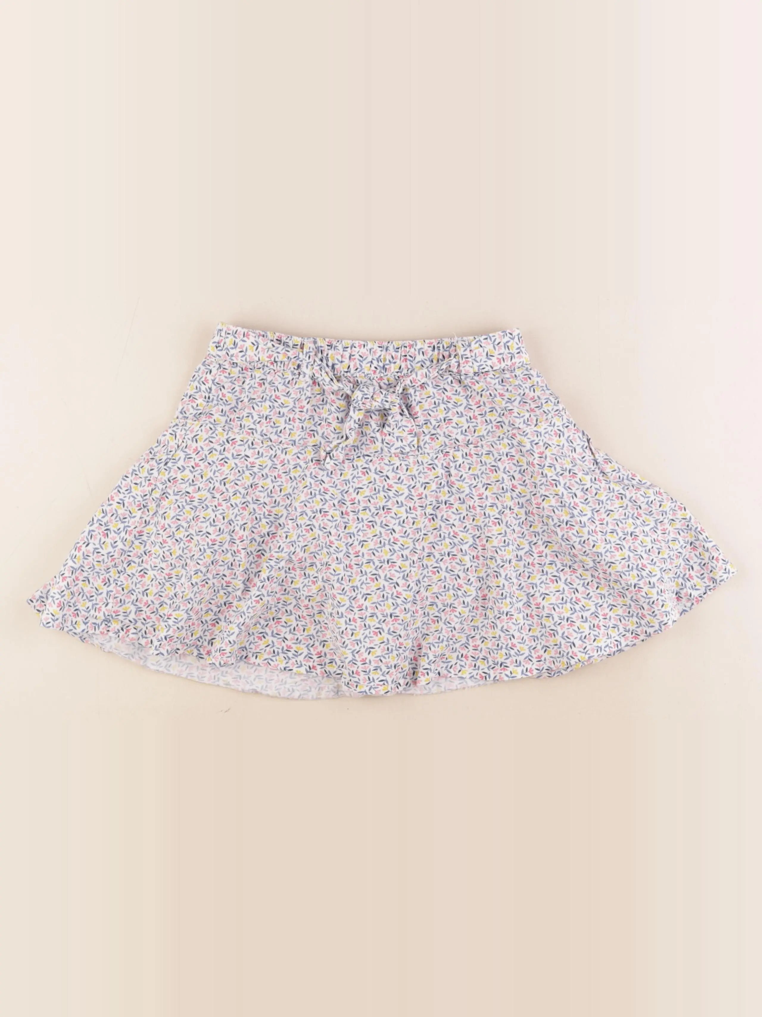 Okaidi - jupe short multicolore - 8 ans