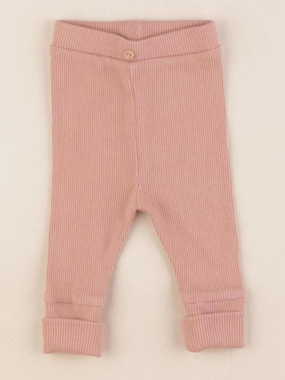 Vertbaudet - legging marron - 1 mois