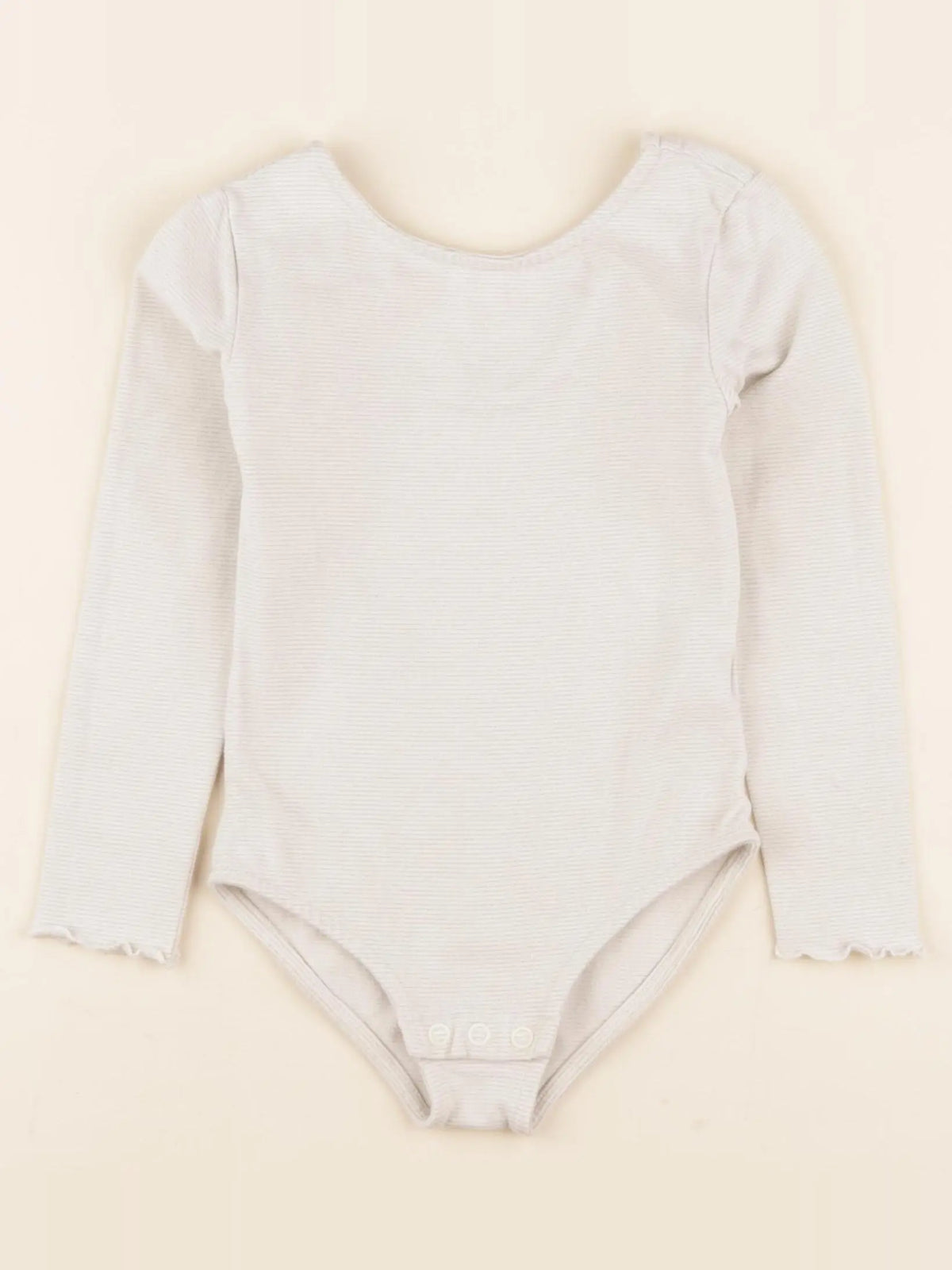 Tape à l'oeil - body beige, or - 4 ans