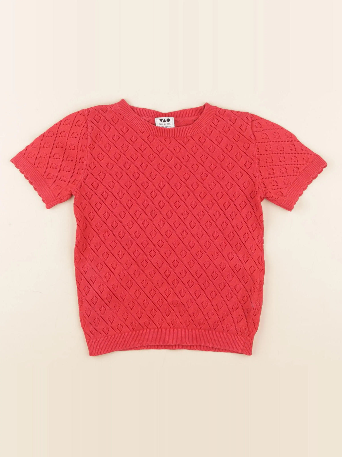Tape à l'oeil - tee-shirt rouge - 4 ans