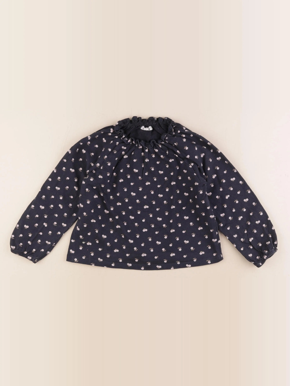 Vertbaudet - tee-shirt bleu - 6 ans