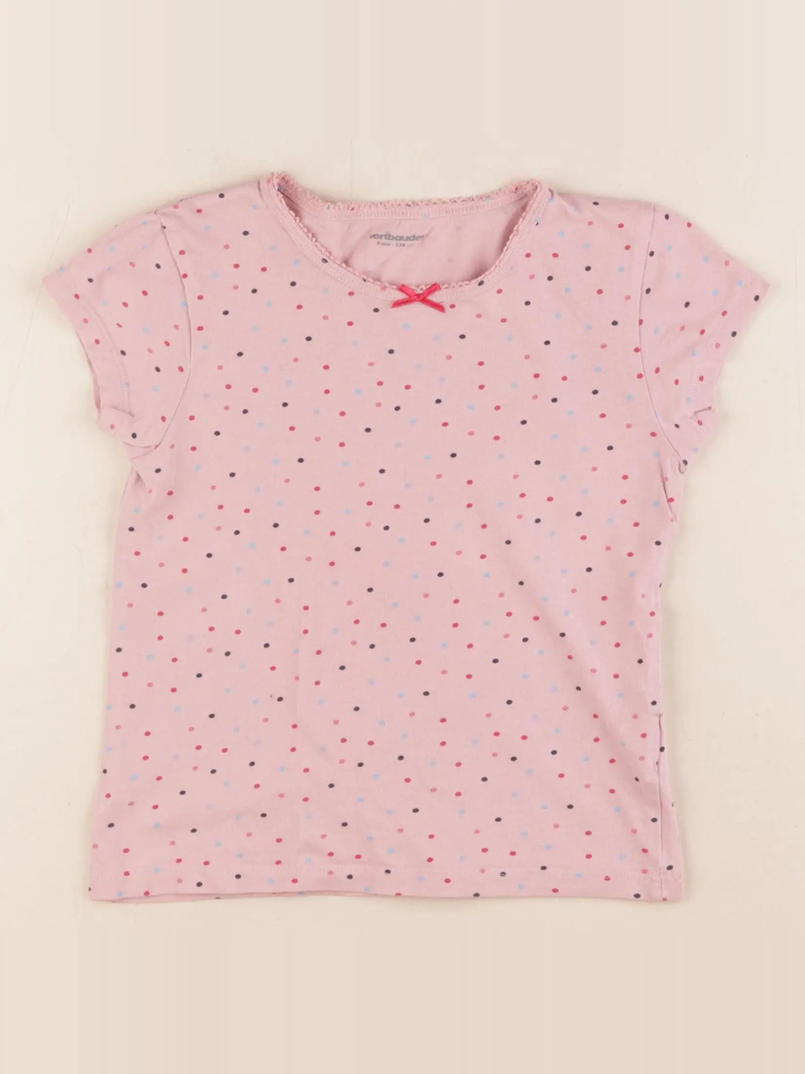 Vertbaudet - maillot de corps rose - 8 ans