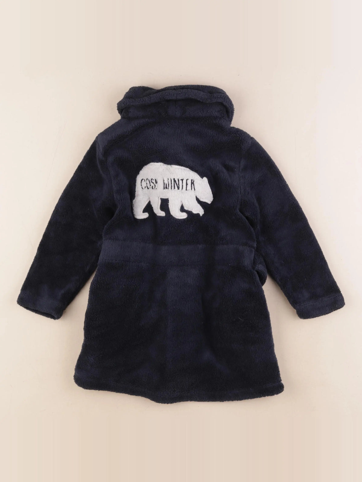 Vertbaudet - robe de chambre bleu - 3 ans