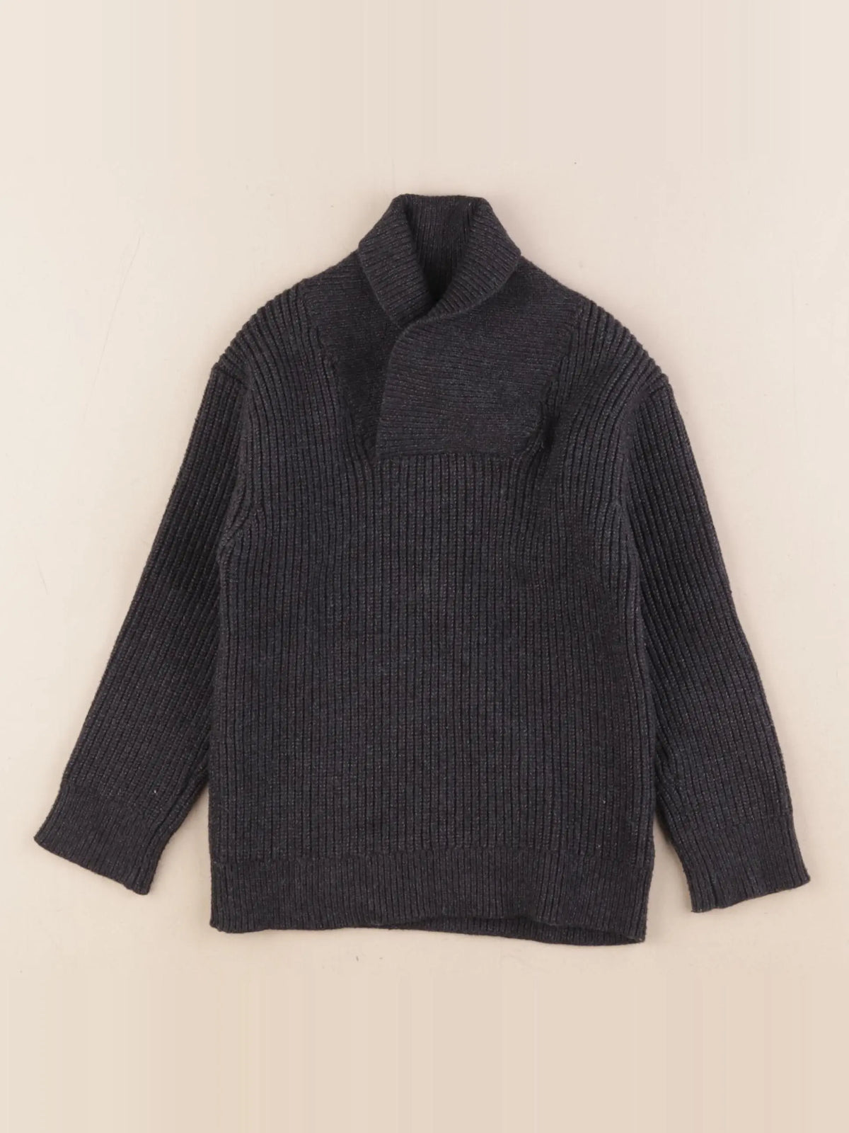 Vertbaudet - pull taupe - 4 ans