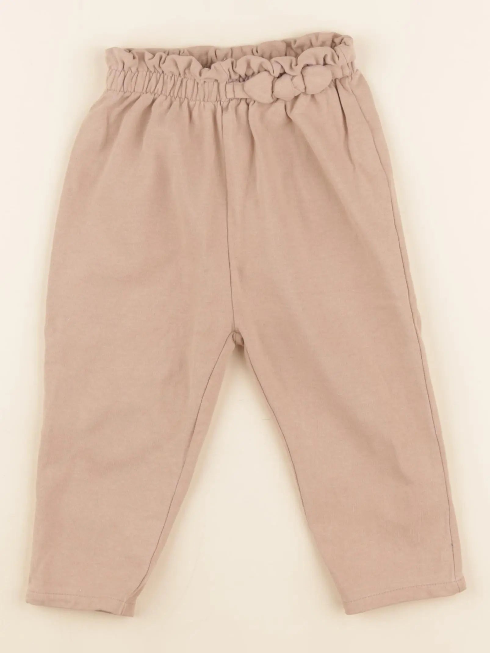 Vertbaudet - pantalon beige - 24 mois