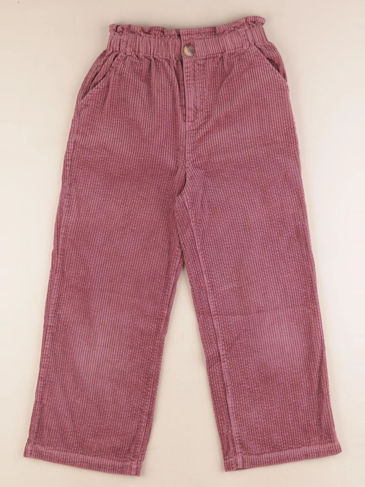 Vertbaudet - pantalon violet - 10 ans