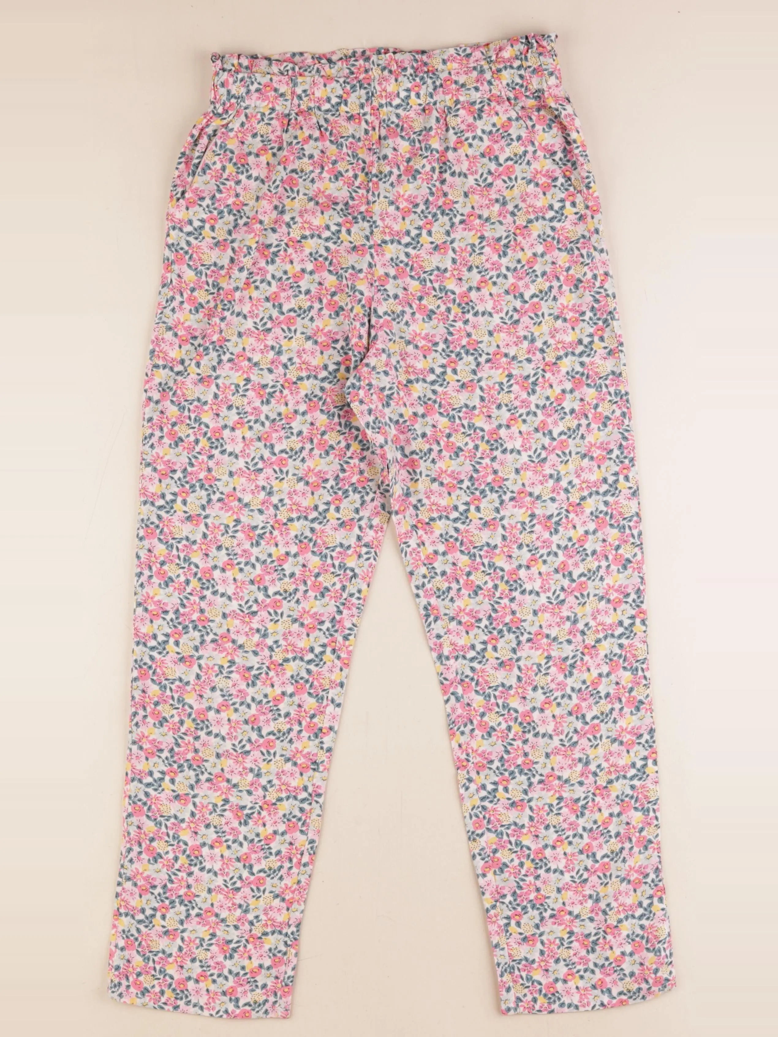 Vertbaudet - pantalon multicolore - 10 ans