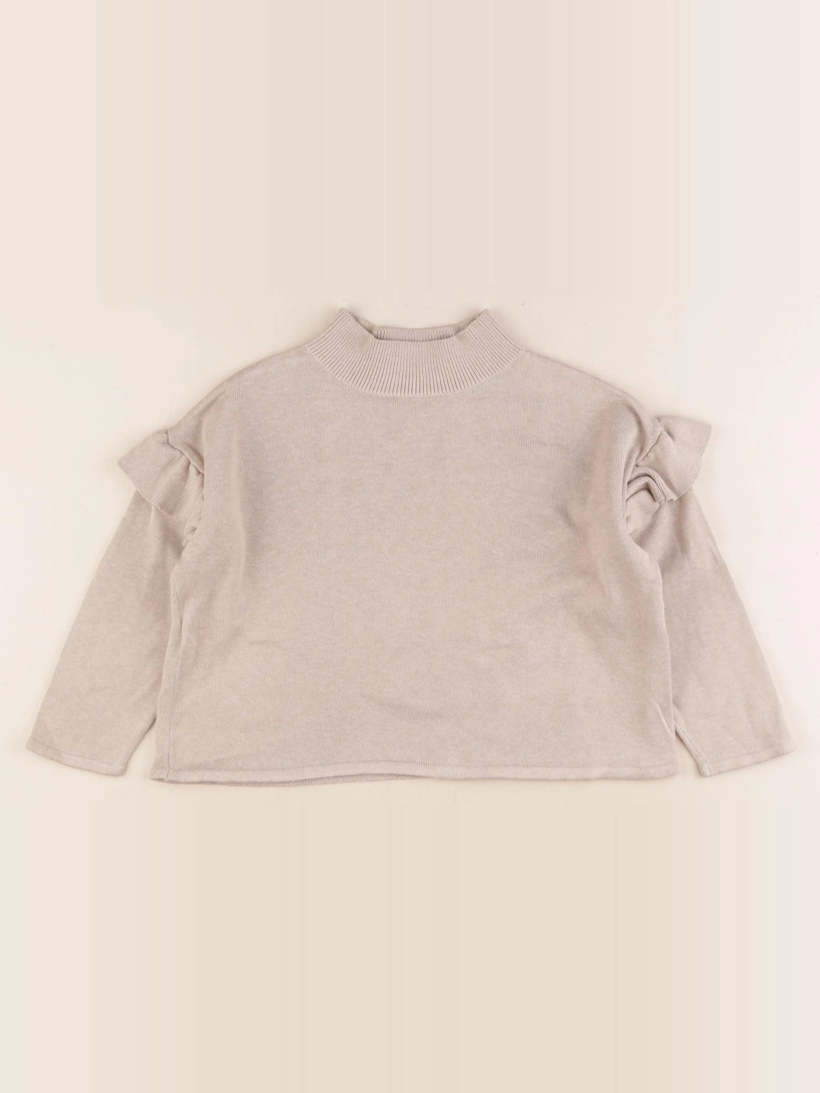Mango - pull beige - 5/6 ans