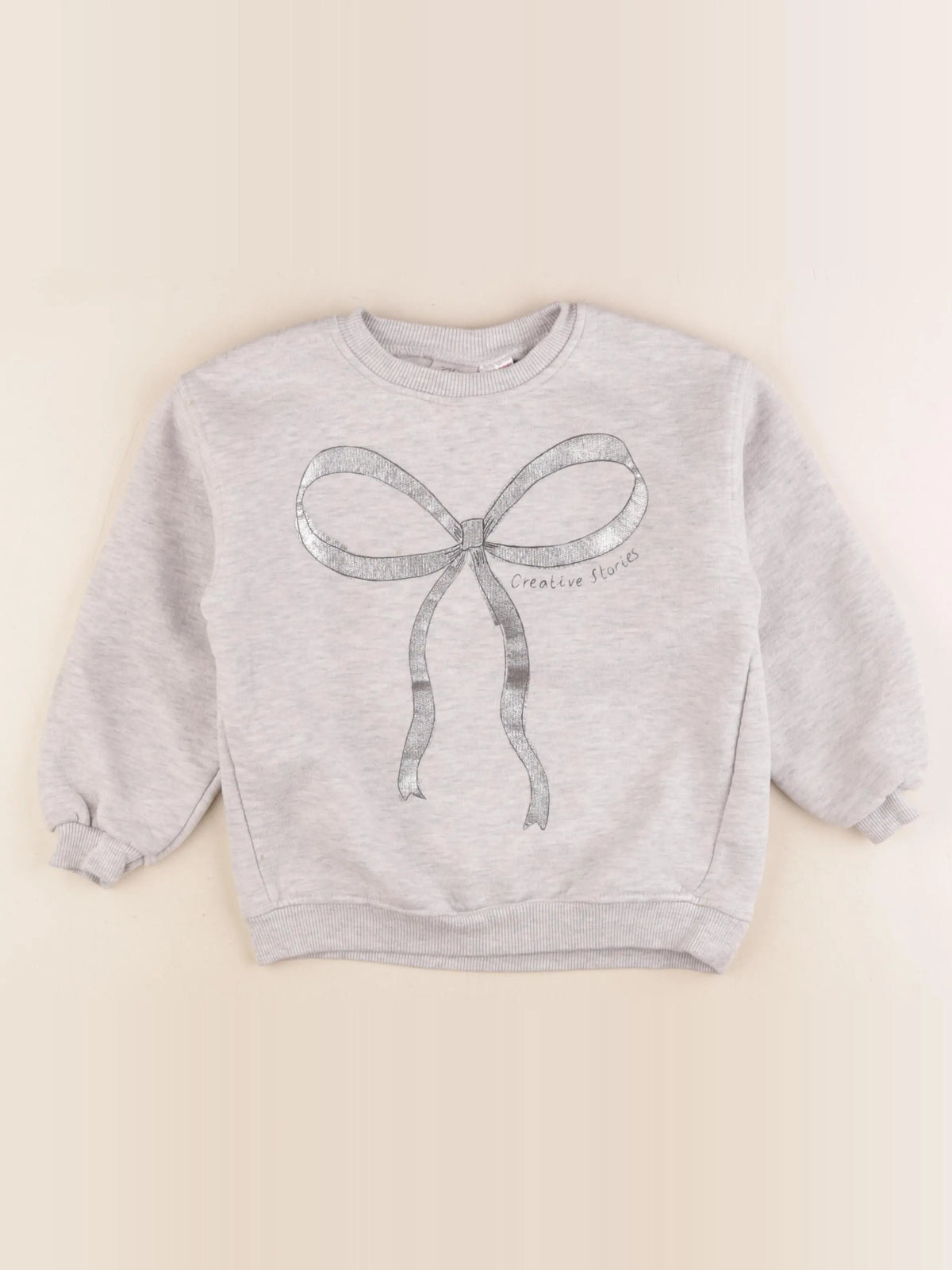 Zara - sweat gris - 6 ans