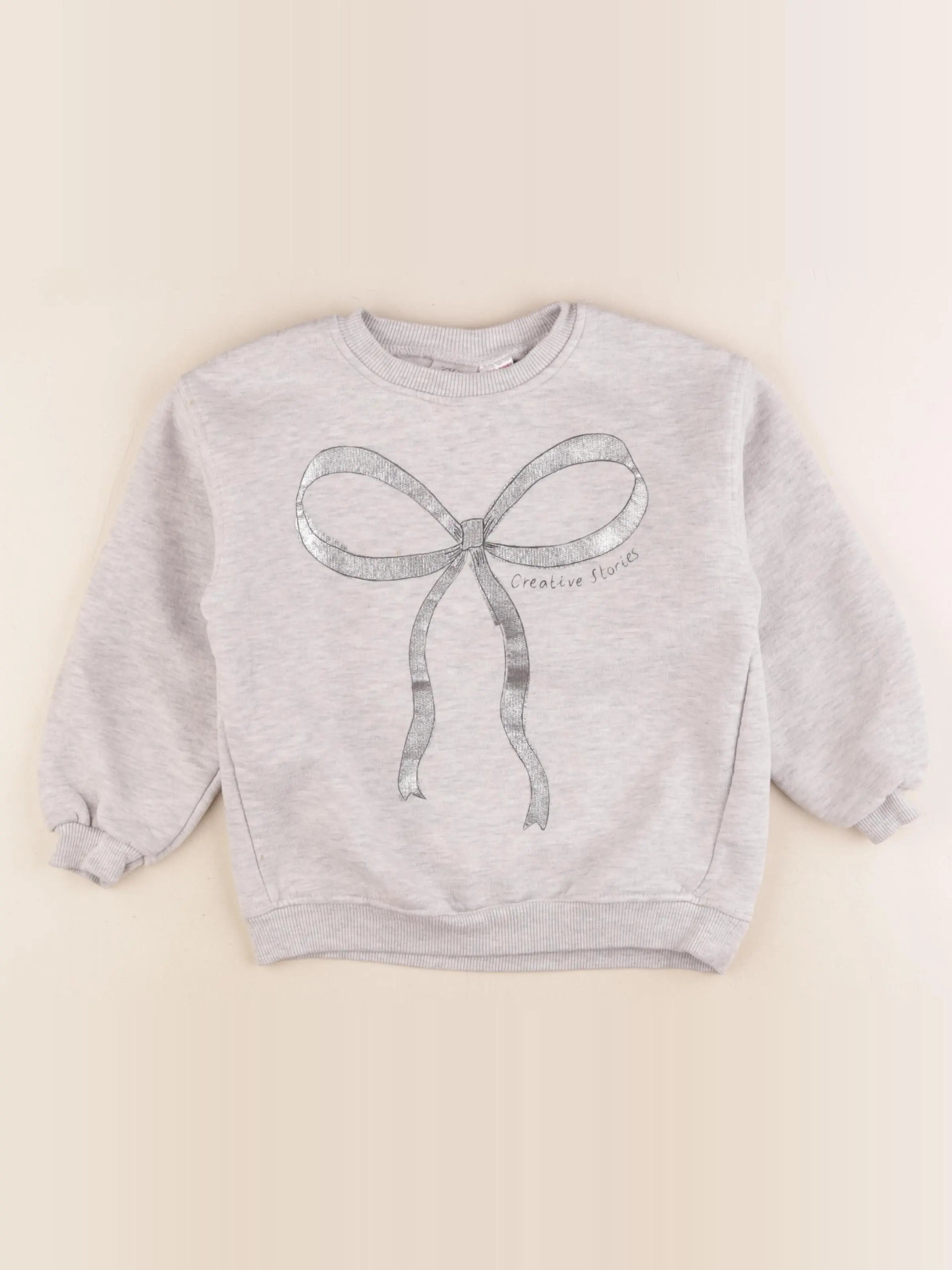 Zara - sweat gris - 6 ans